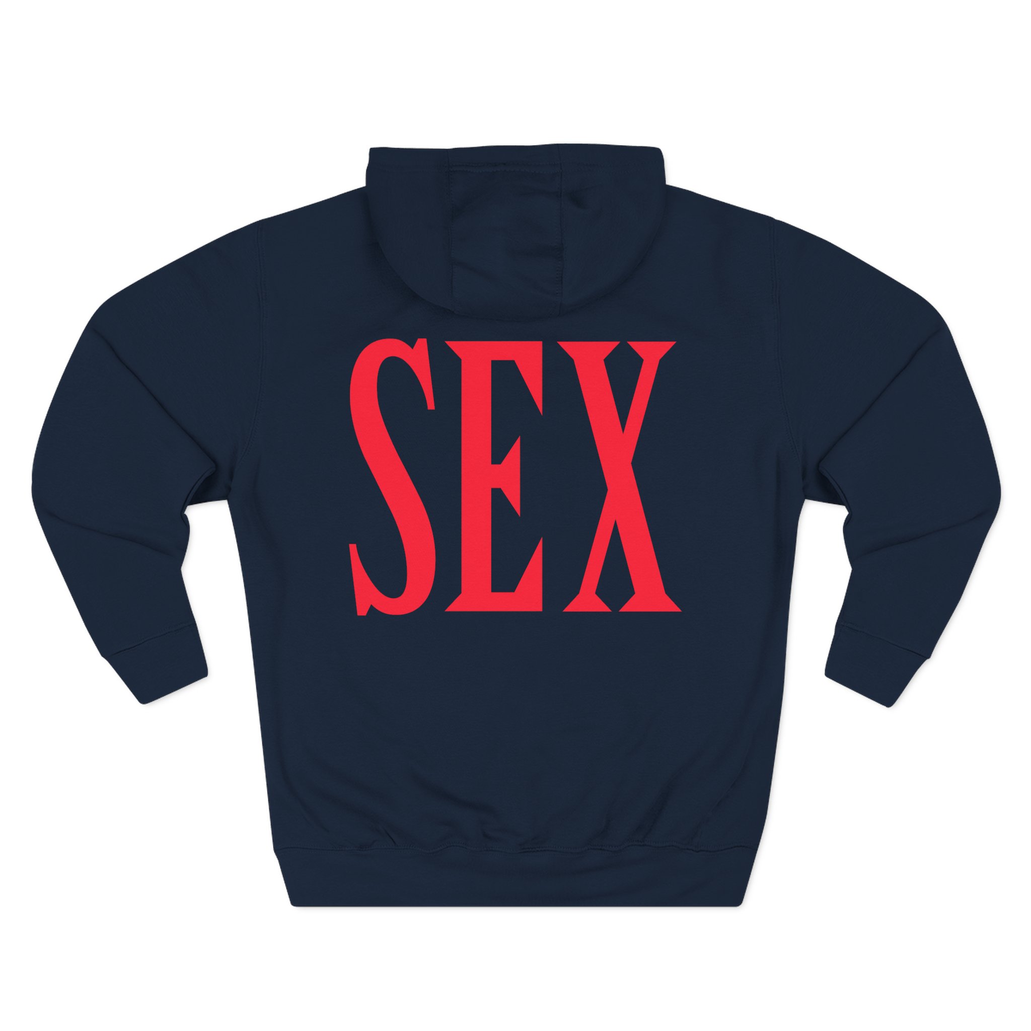 Sexmane Three-Panel Fleece Hoodie