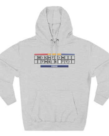 Jimmy Kimmel Right in the Butt Three-Panel Fleece Hoodie