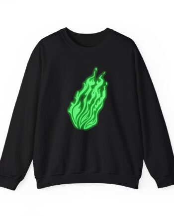 Preston Glow Flame Unisex Heavy Blend™ Crewneck Sweatshirt