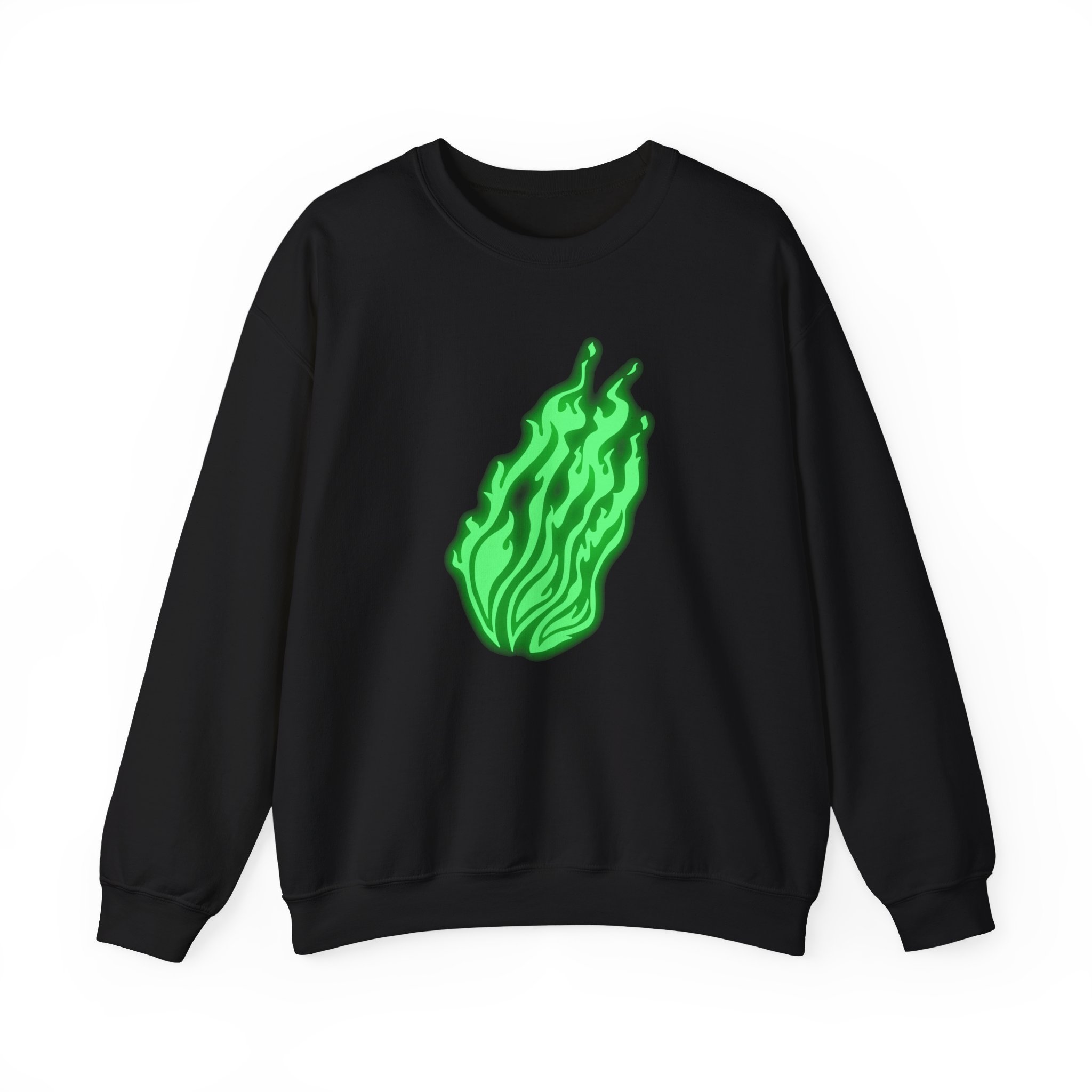 Preston Glow Flame Unisex Heavy Blendâ„¢ Crewneck Sweatshirt