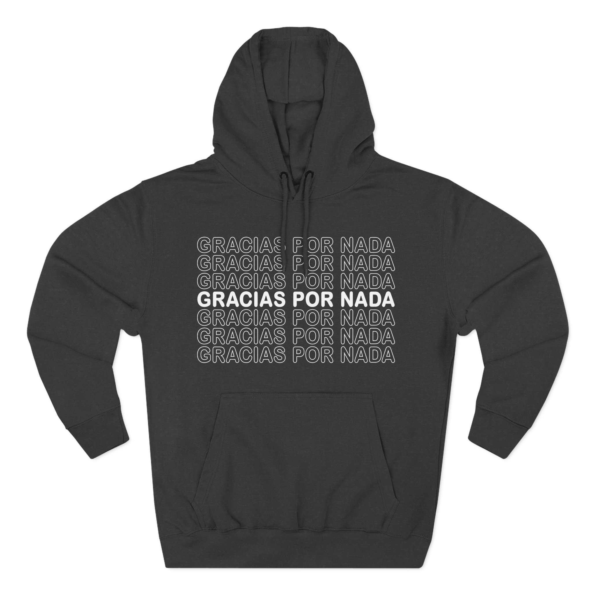 BB Gracias Por Nada Three-Panel Fleece Hoodie