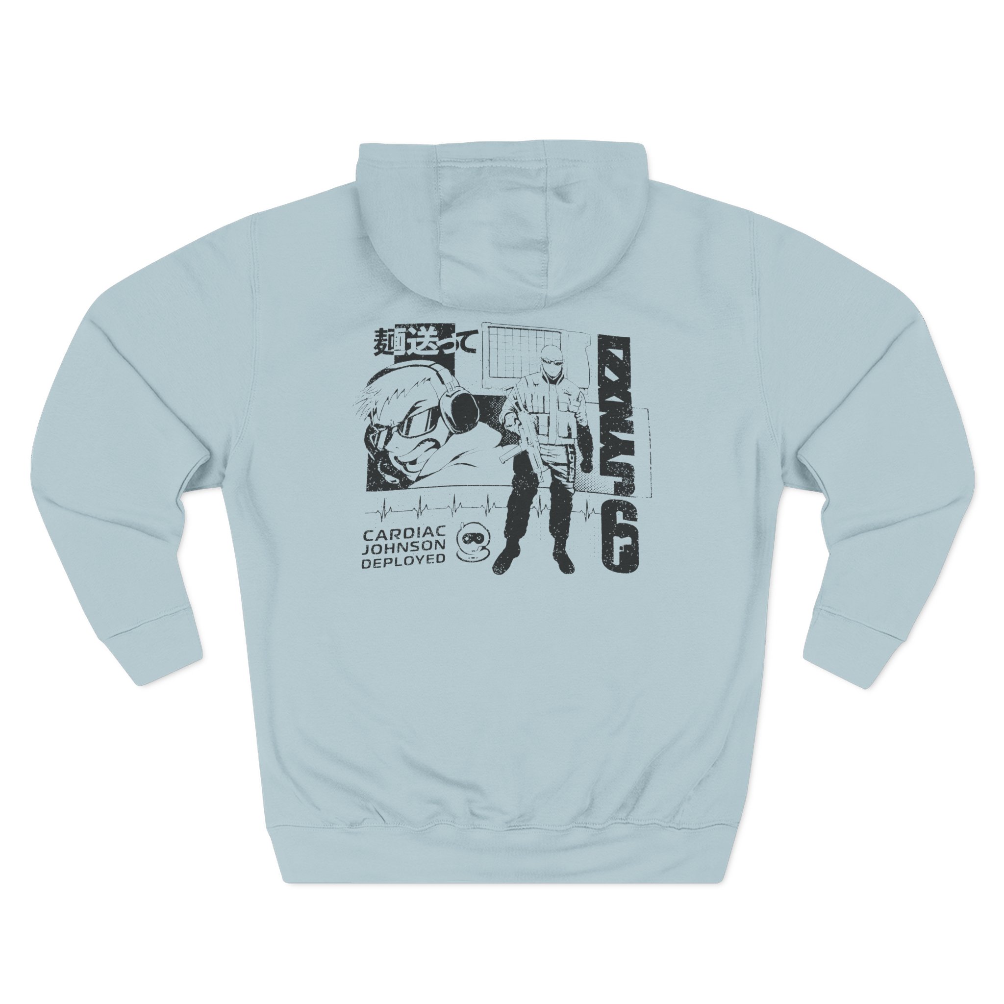 Jynxzi Three-Panel Fleece Hoodie