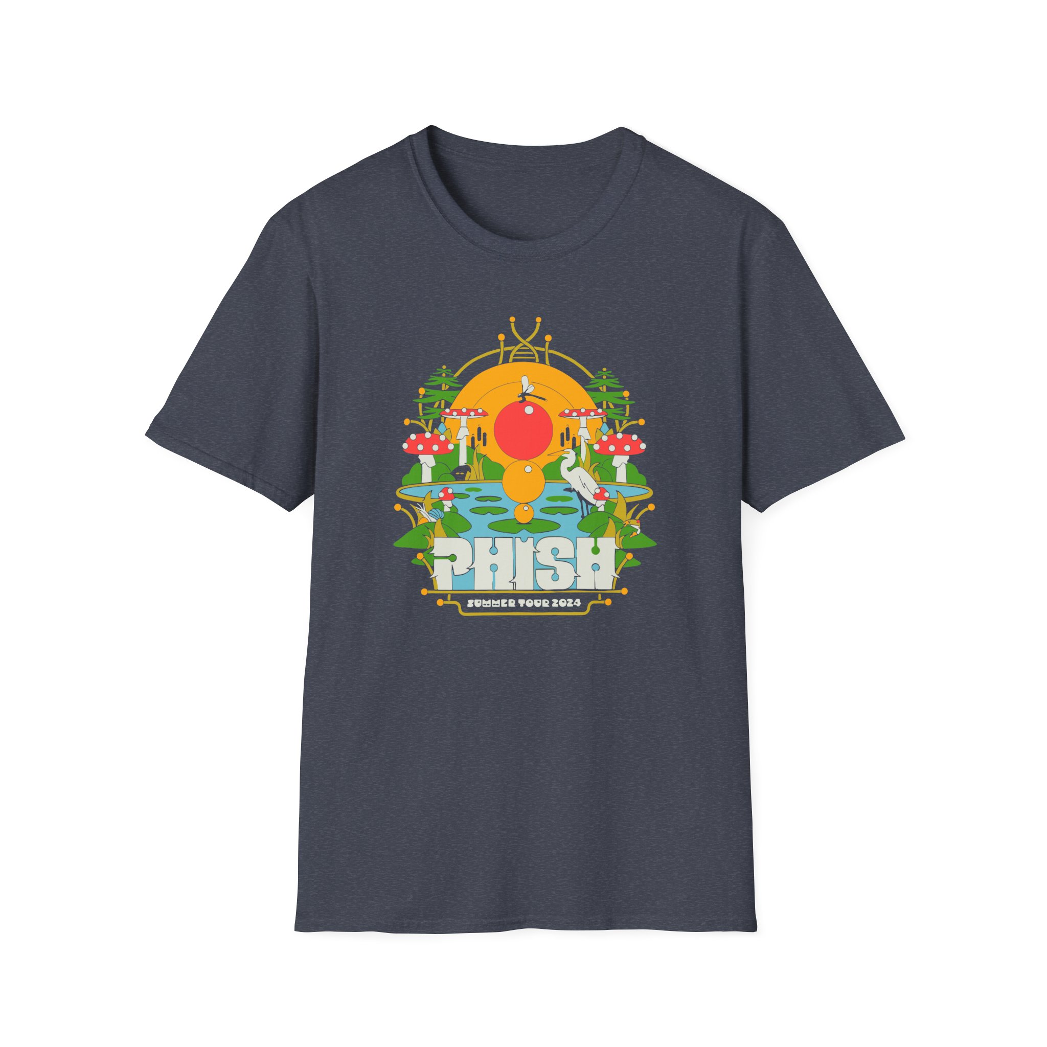 Phish Pond Life Summer 24 Unisex Softstyle T-Shirt