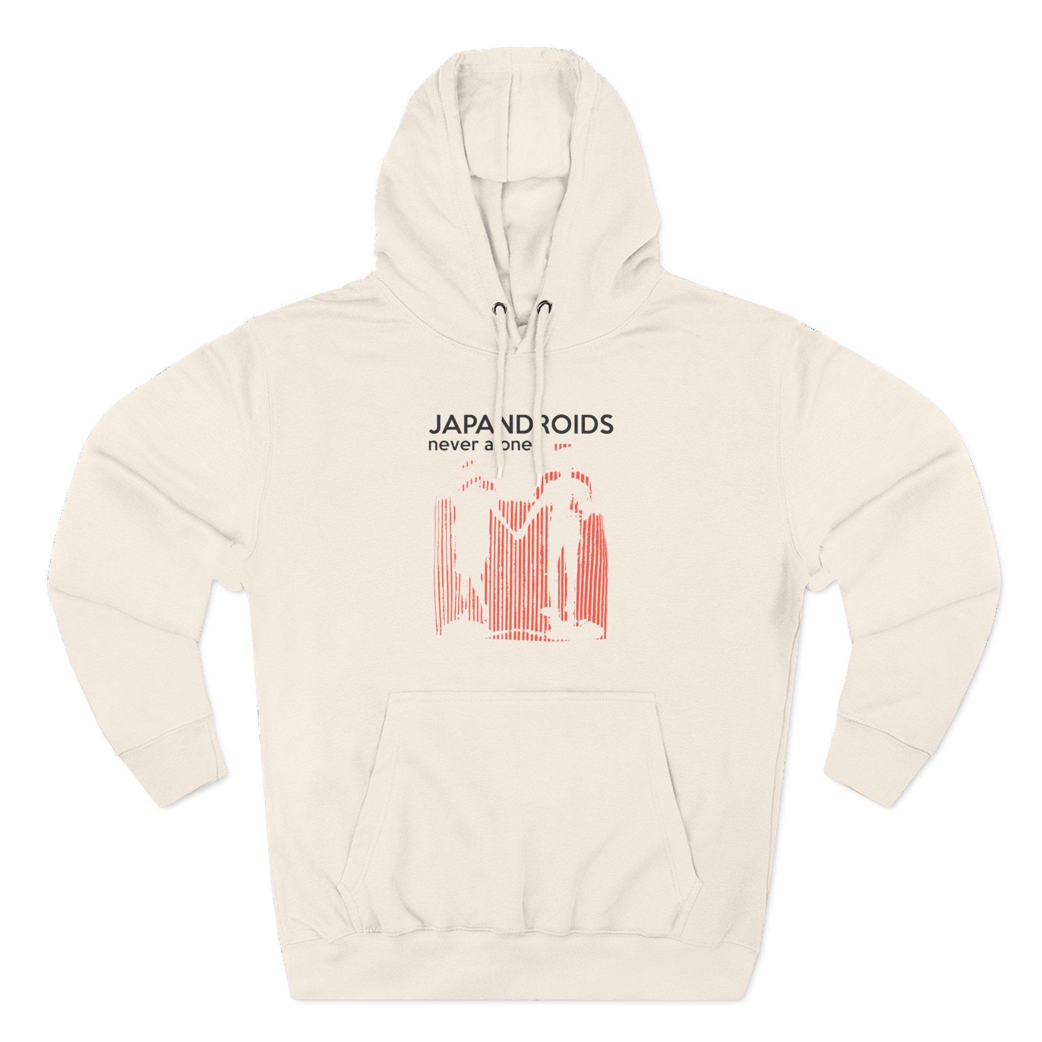 Japandroids Never Alone Three-Panel Fleece Hoodie