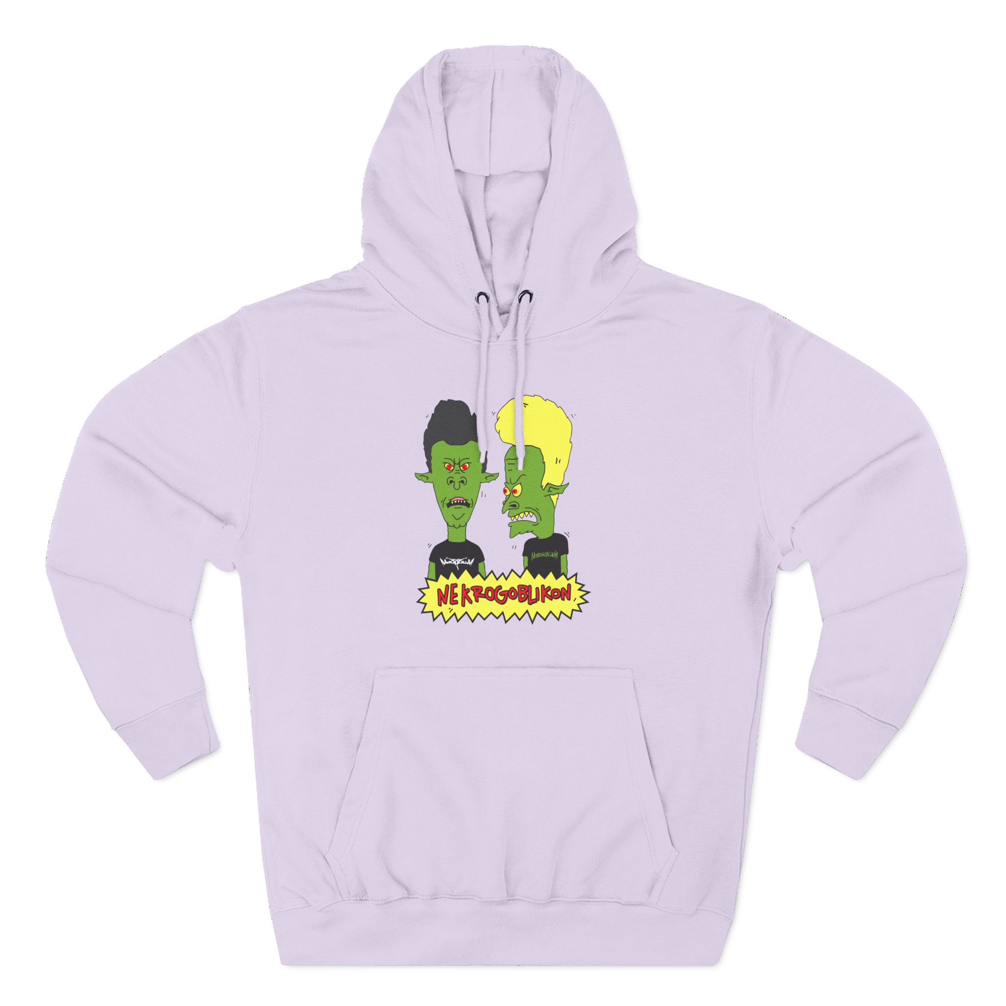 Nekrogoblikon Three-Panel Fleece Hoodie