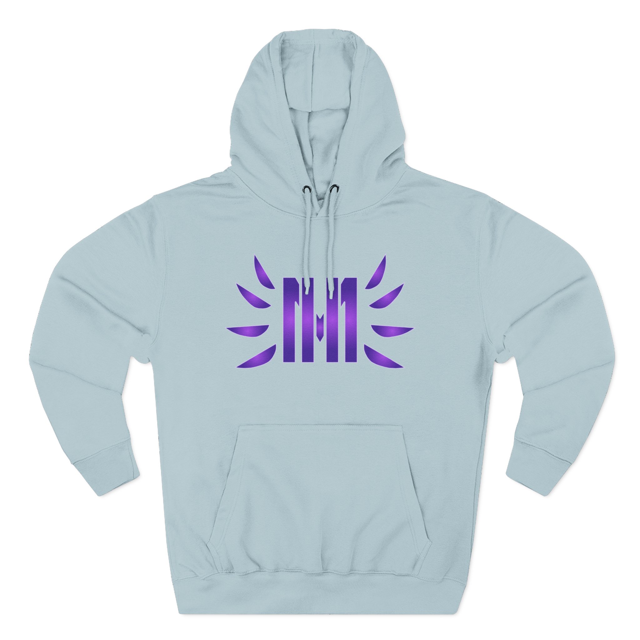 Heelmike Three-Panel Fleece Hoodie