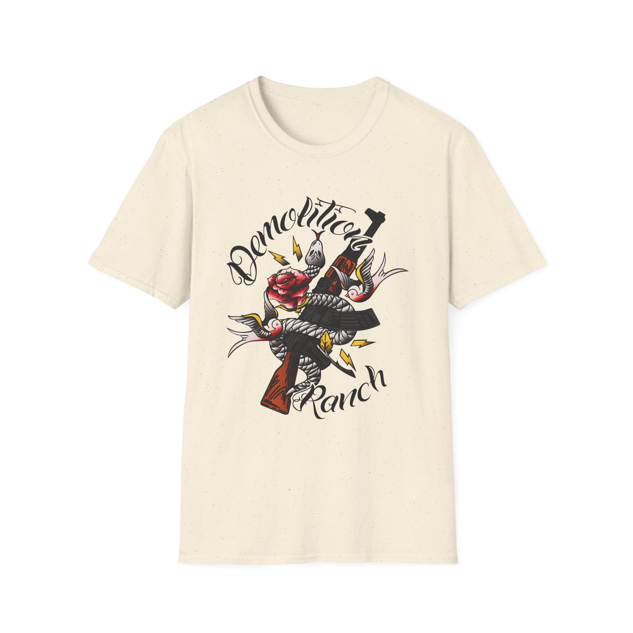 Demolition Ranch Tattoo Unisex Softstyle T-Shirt