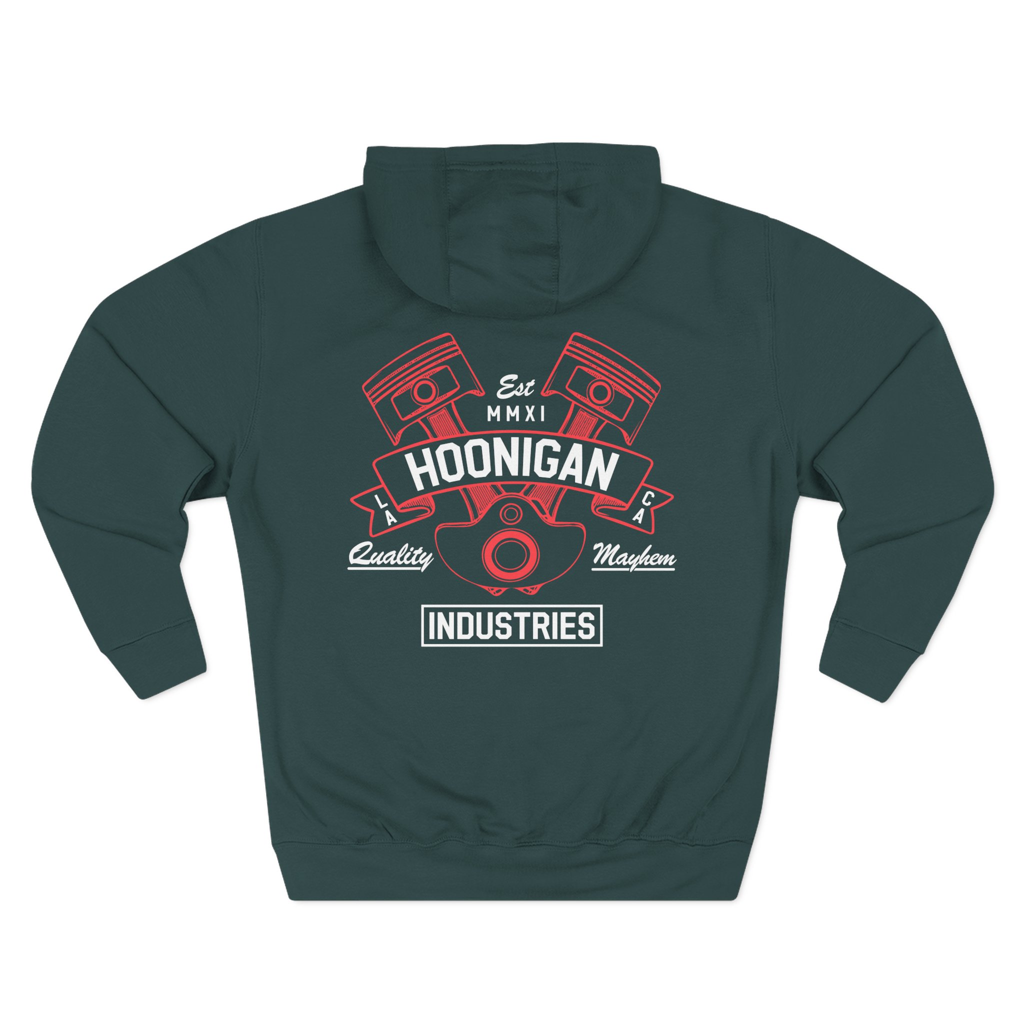Ken Block Hoonigan Cranked Three-Panel Fleece Hoodie