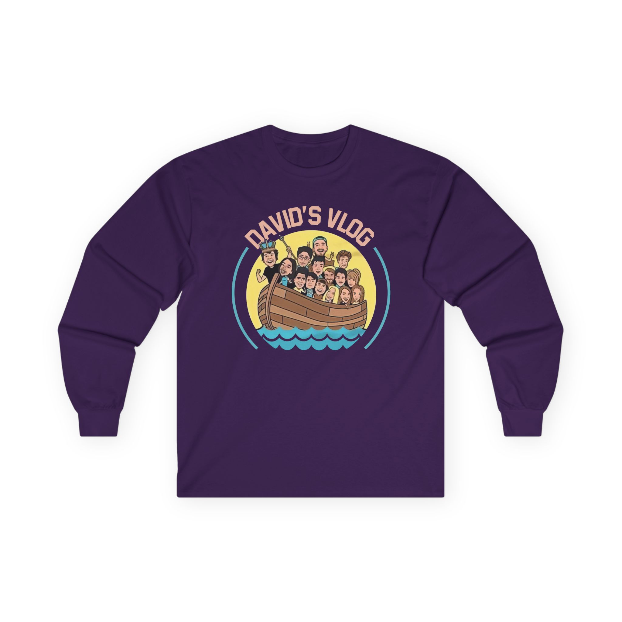 David Dobrik David's Vlog Unisex Ultra Cotton Long Sleeve Tee