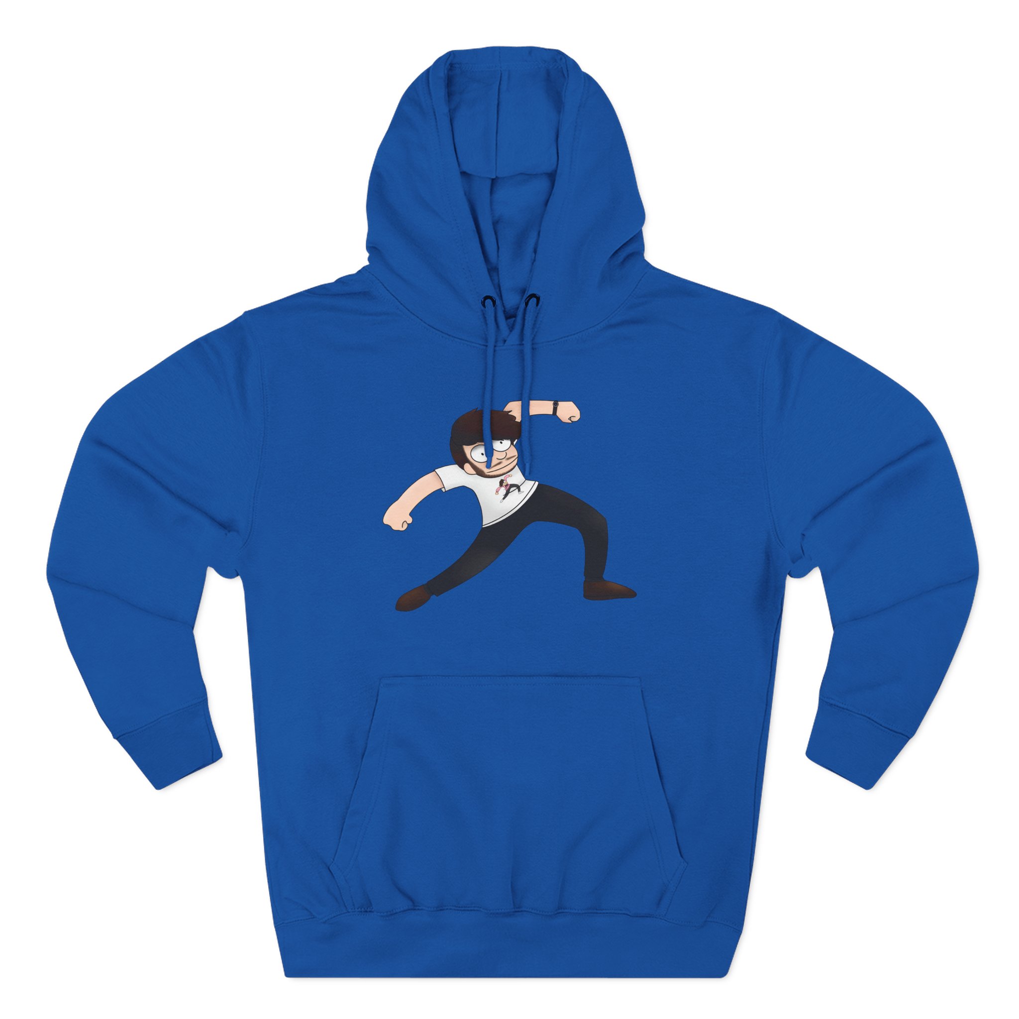 James Marriott Krumping Three-Panel Fleece Hoodie