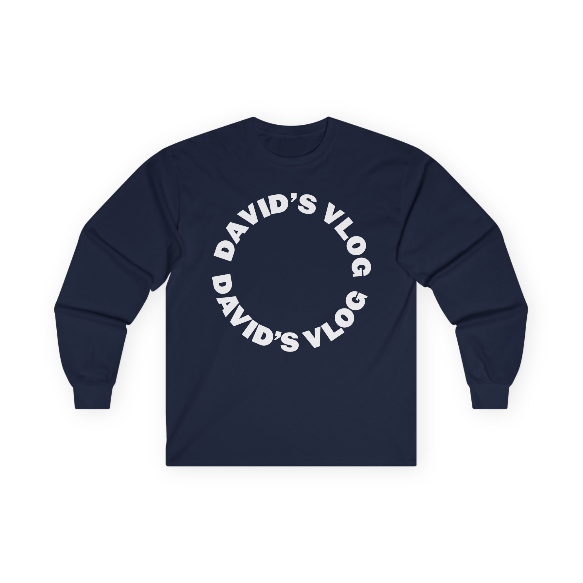 David Dobrik David's Vlog Unisex Ultra Cotton Long Sleeve Tee