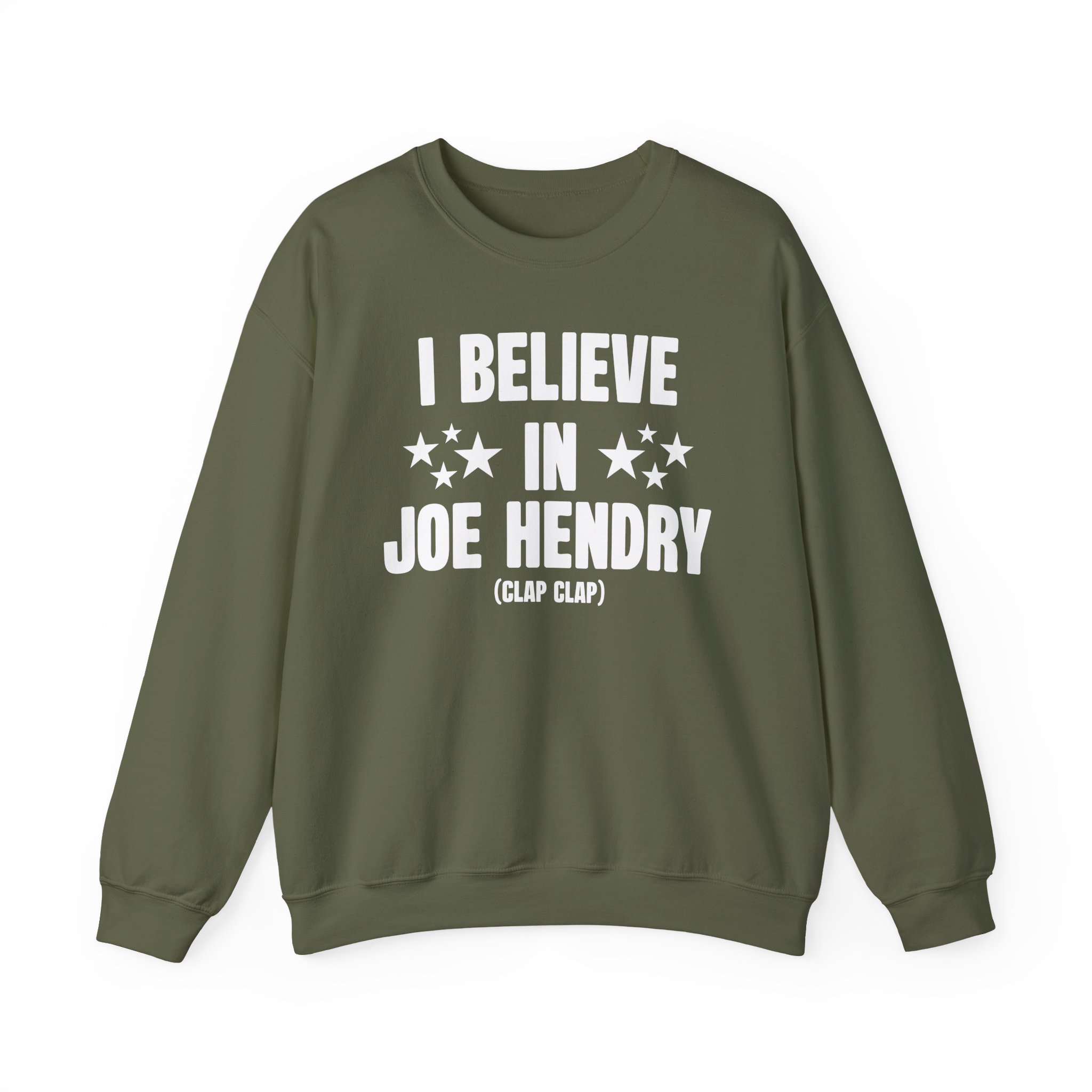 Joe Hendry I Believe in Unisex Heavy Blendâ„¢ Crewneck Sweatshirt