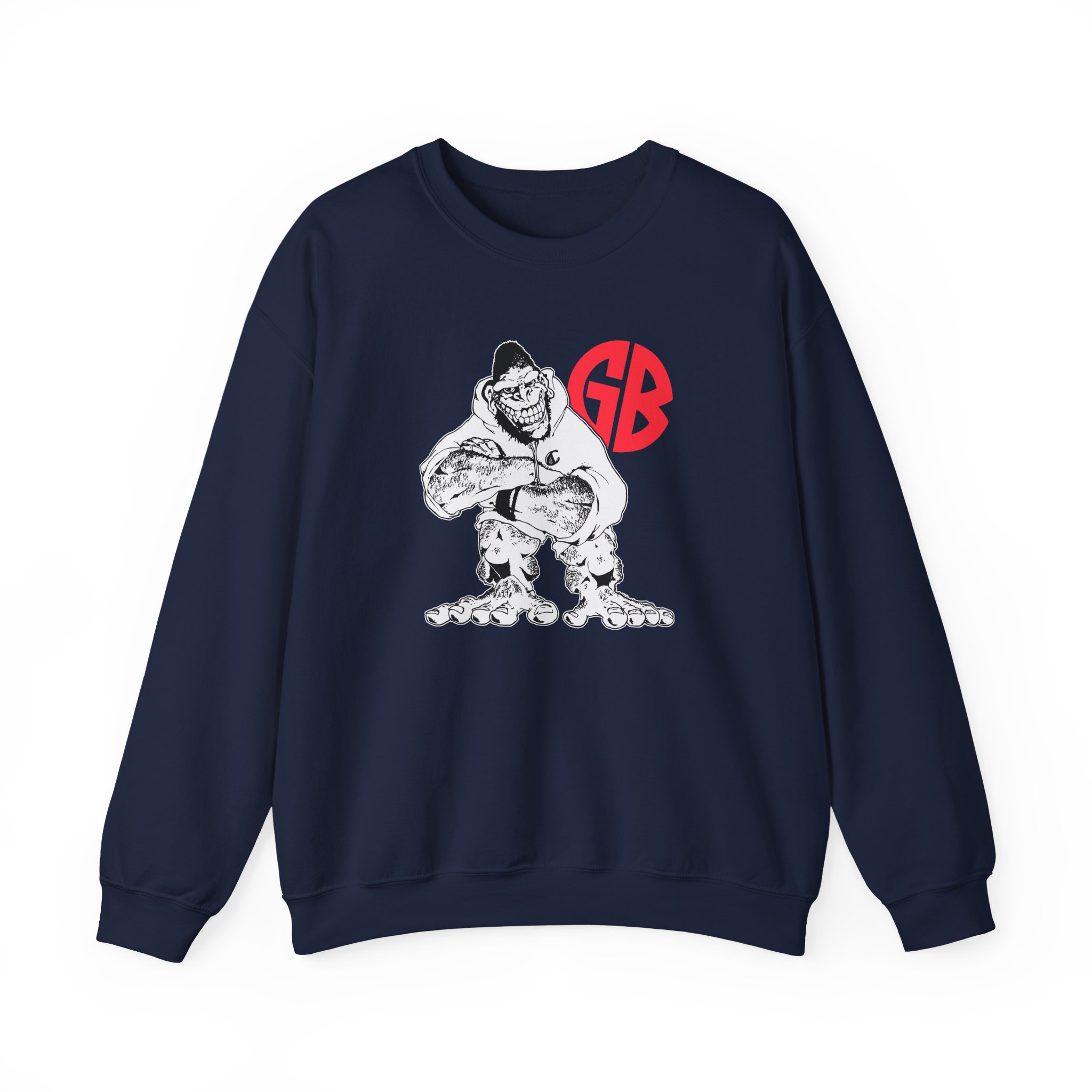 Gorilla Biscuits Big Gorilla Unisex Heavy Blendâ„¢ Crewneck Sweatshirt