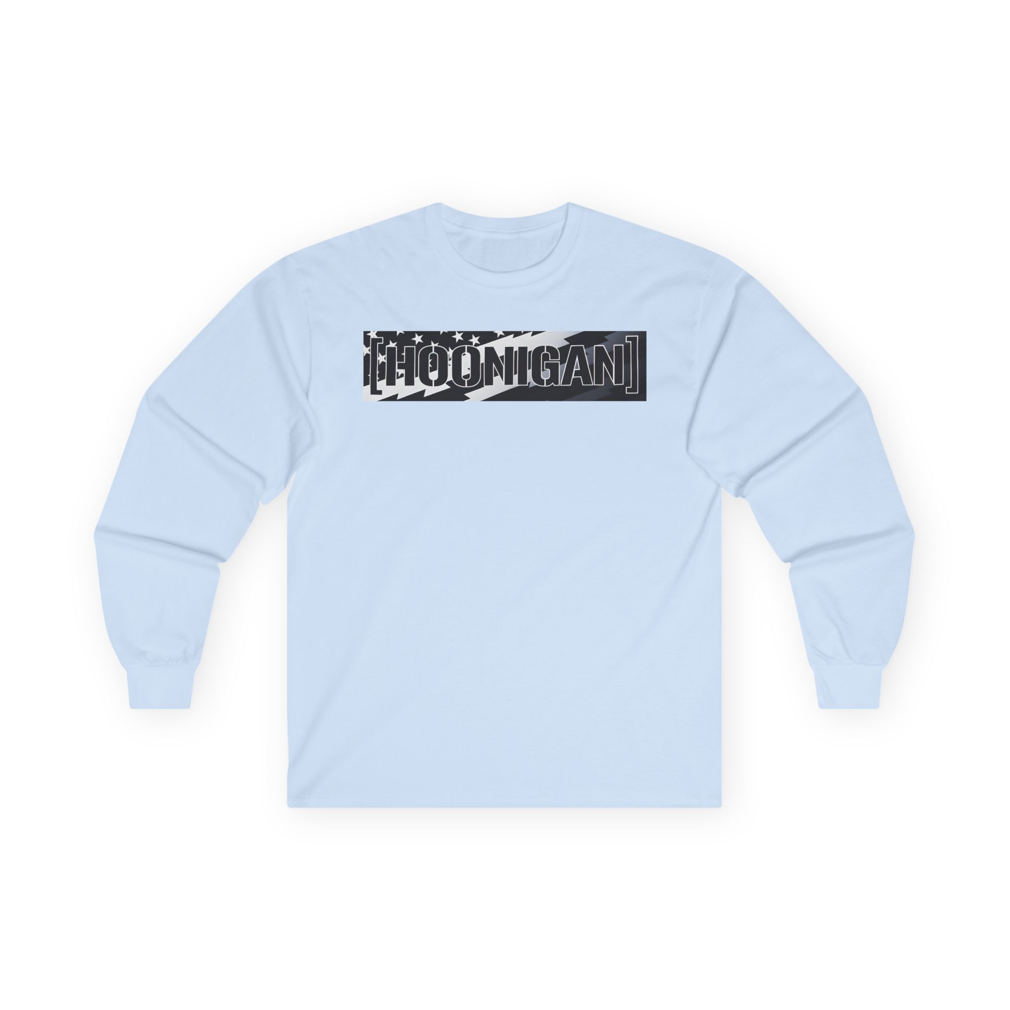 Ken Block Hoonigan Stars & Stripes Censor Bar Unisex Ultra Cotton Long Sleeve Tee