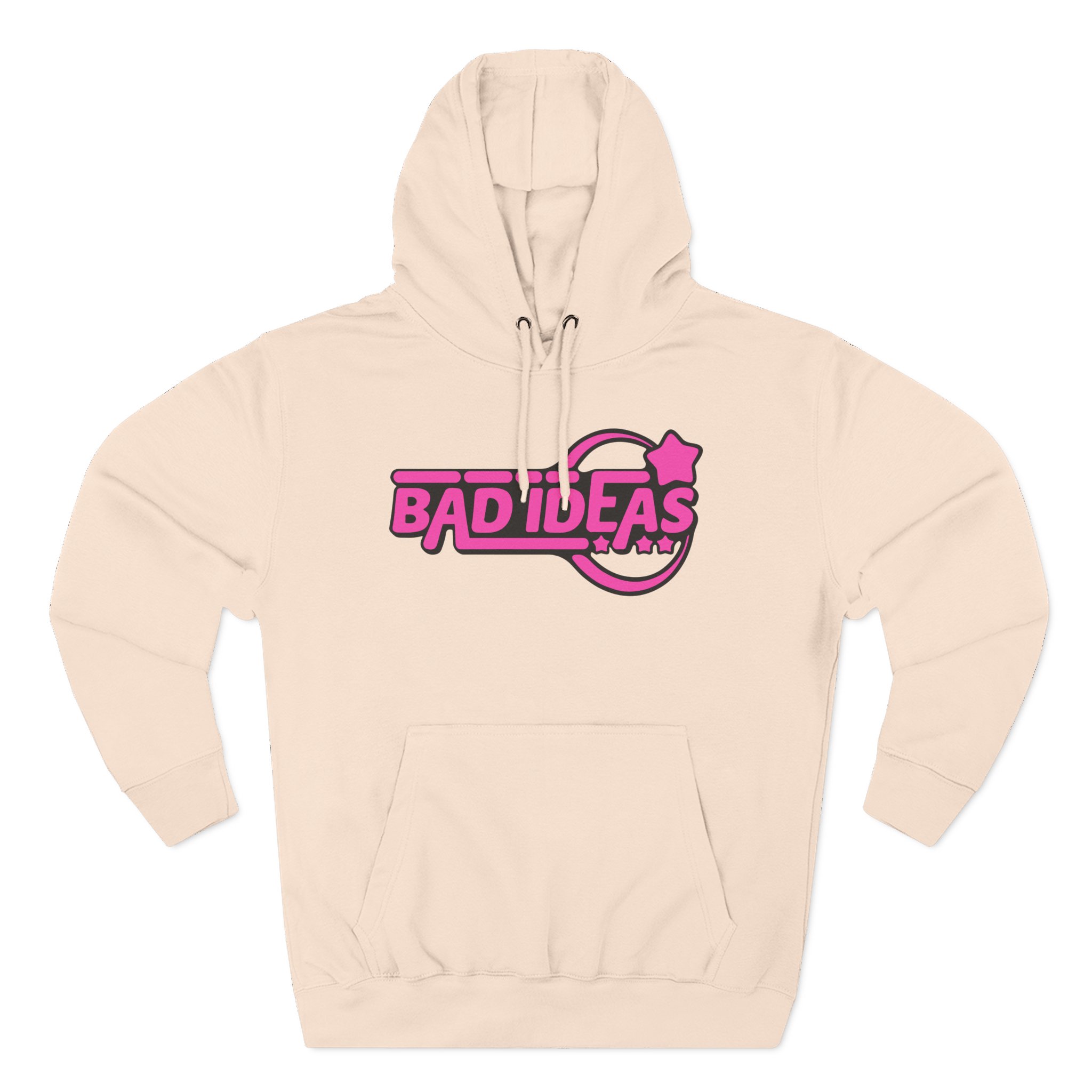Bad Ideas Three-Panel Fleece Hoodie
