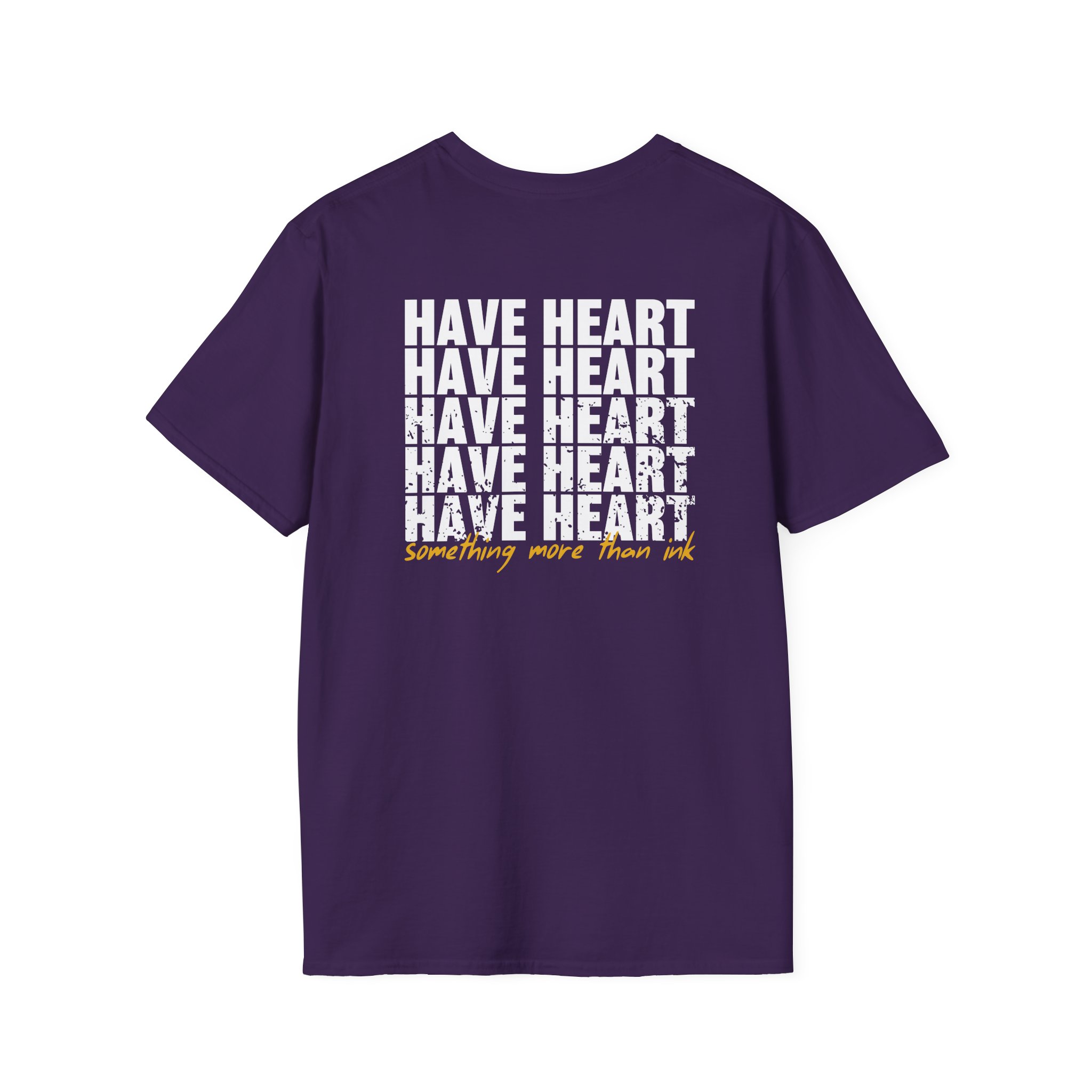 Have Heart Something More Than Ink Unisex Softstyle T-Shirt