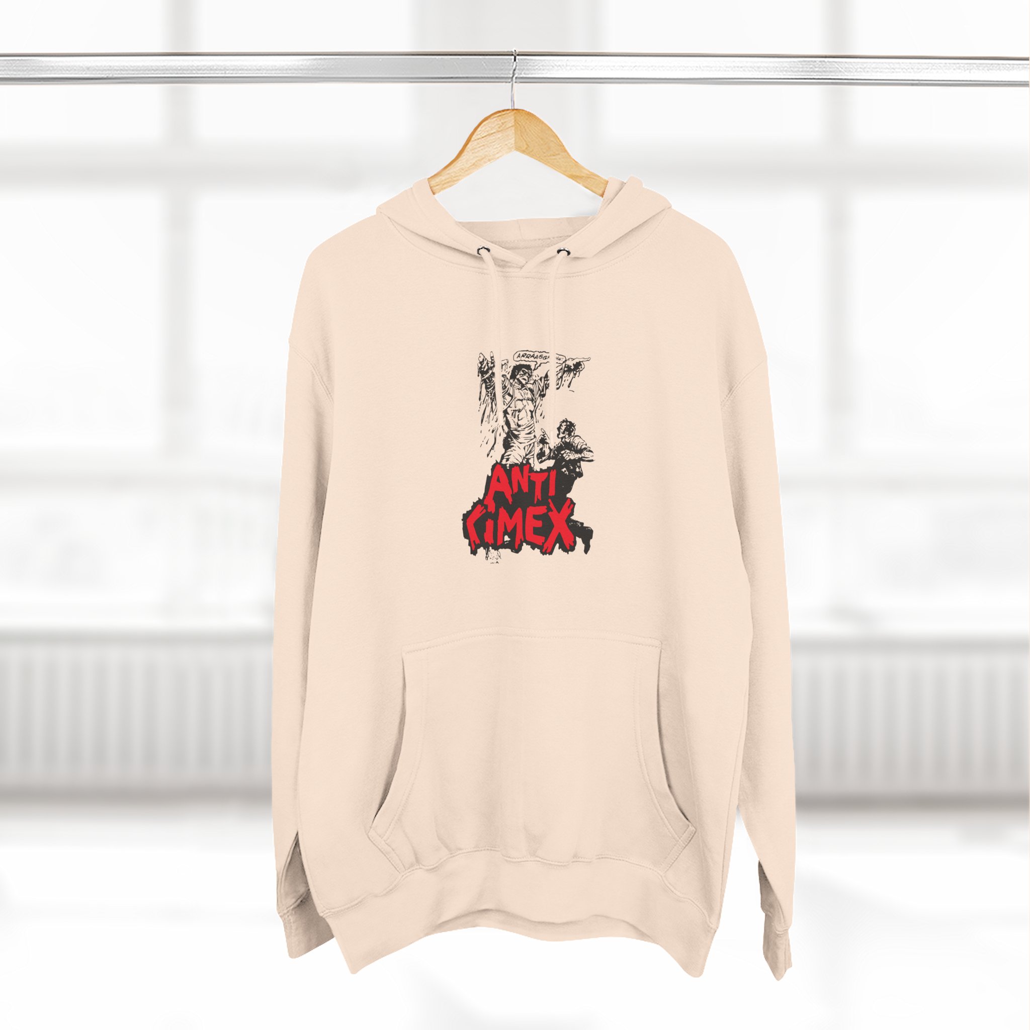 Anti Cimex Frankie Three-panel Fleece Hoodie