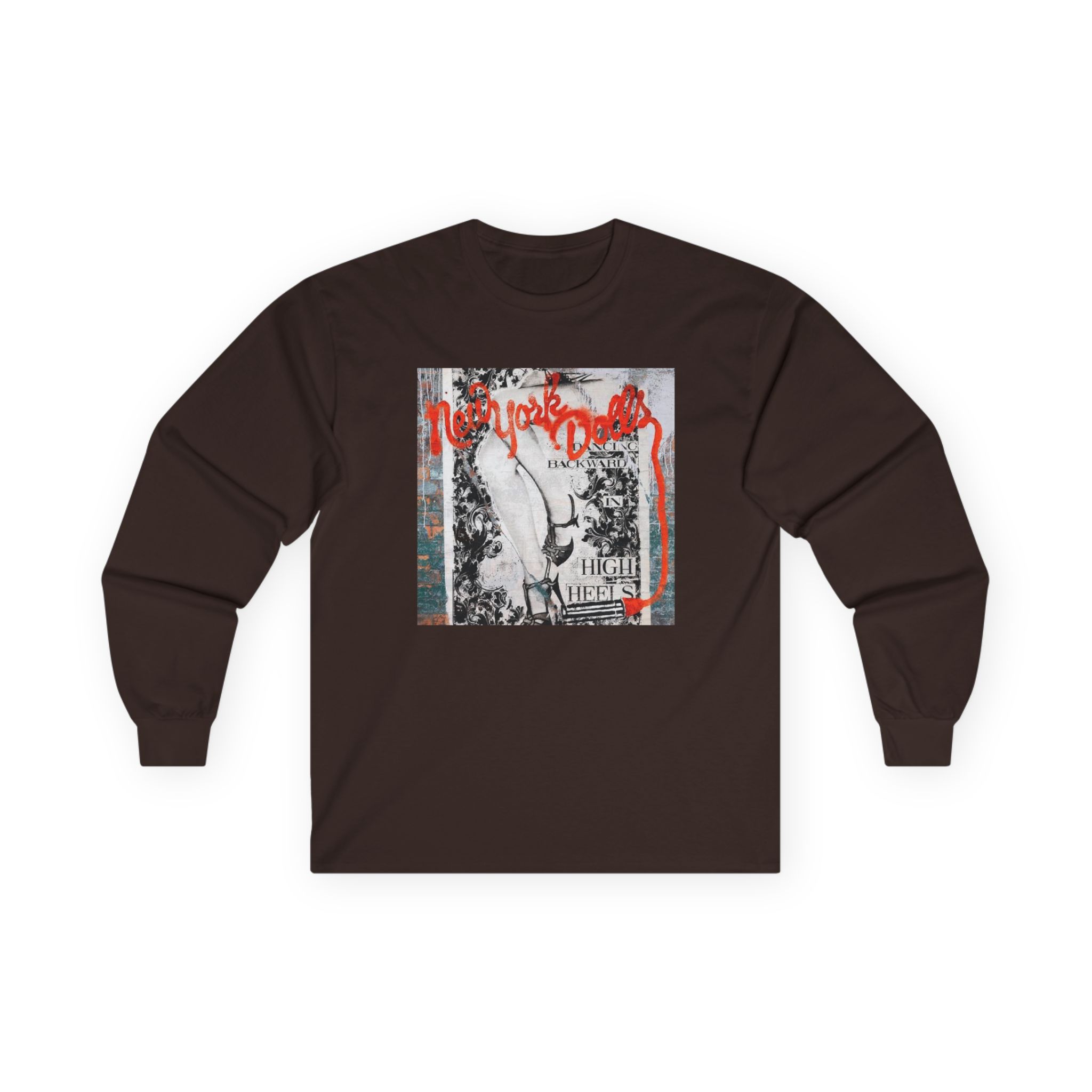 New York Dolls Dancing Backward Album Unisex Ultra Cotton Long Sleeve Tee