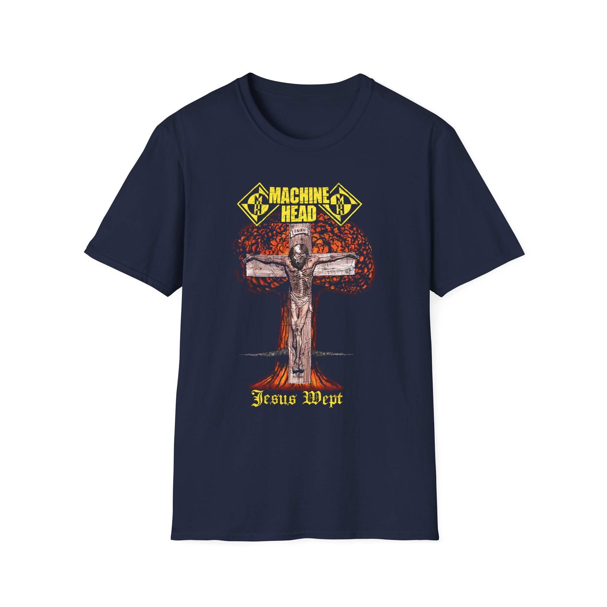 Machine Head Jesus Wept Unisex Softstyle T-Shirt
