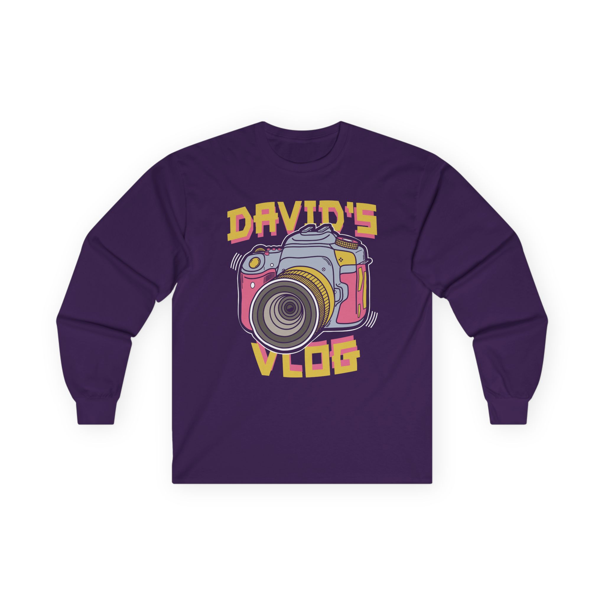 David Dobrik David's Vlog Unisex Ultra Cotton Long Sleeve Tee