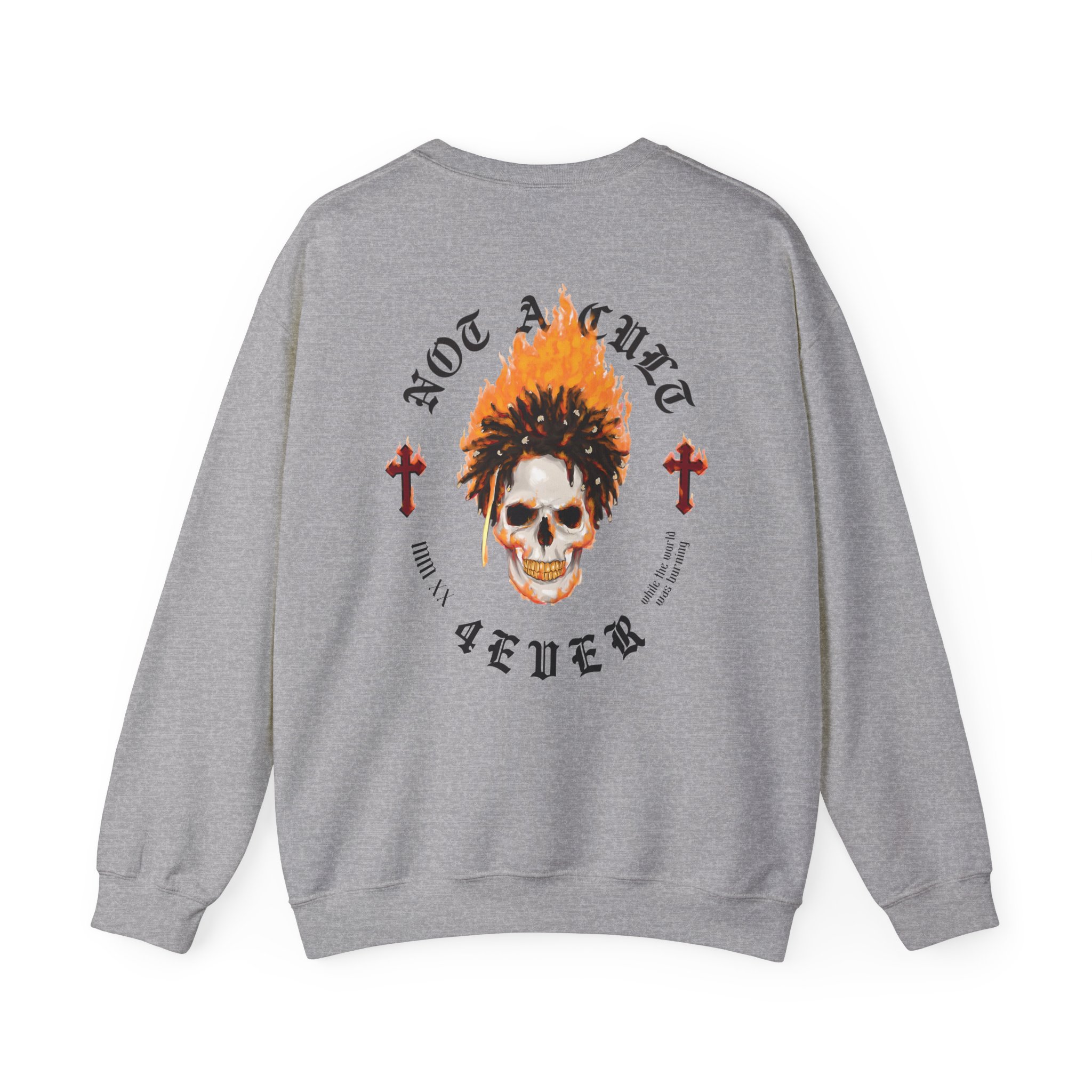 Saint Jhn Cult 4ever Unisex Heavy Blendâ„¢ Crewneck Sweatshirt