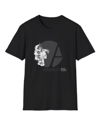 Armor for Sleep Robot on Unisex Softstyle T-shirt
