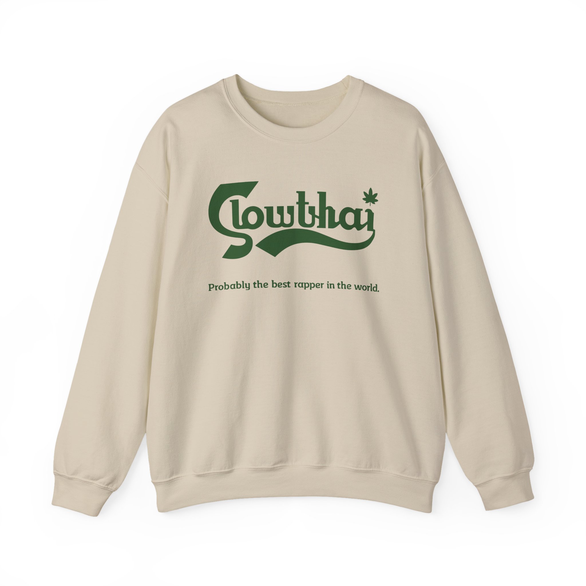 Slowthai Probably the Best Rapper in the World. Unisex Heavy Blendâ„¢ Crewneck Sweatshirt