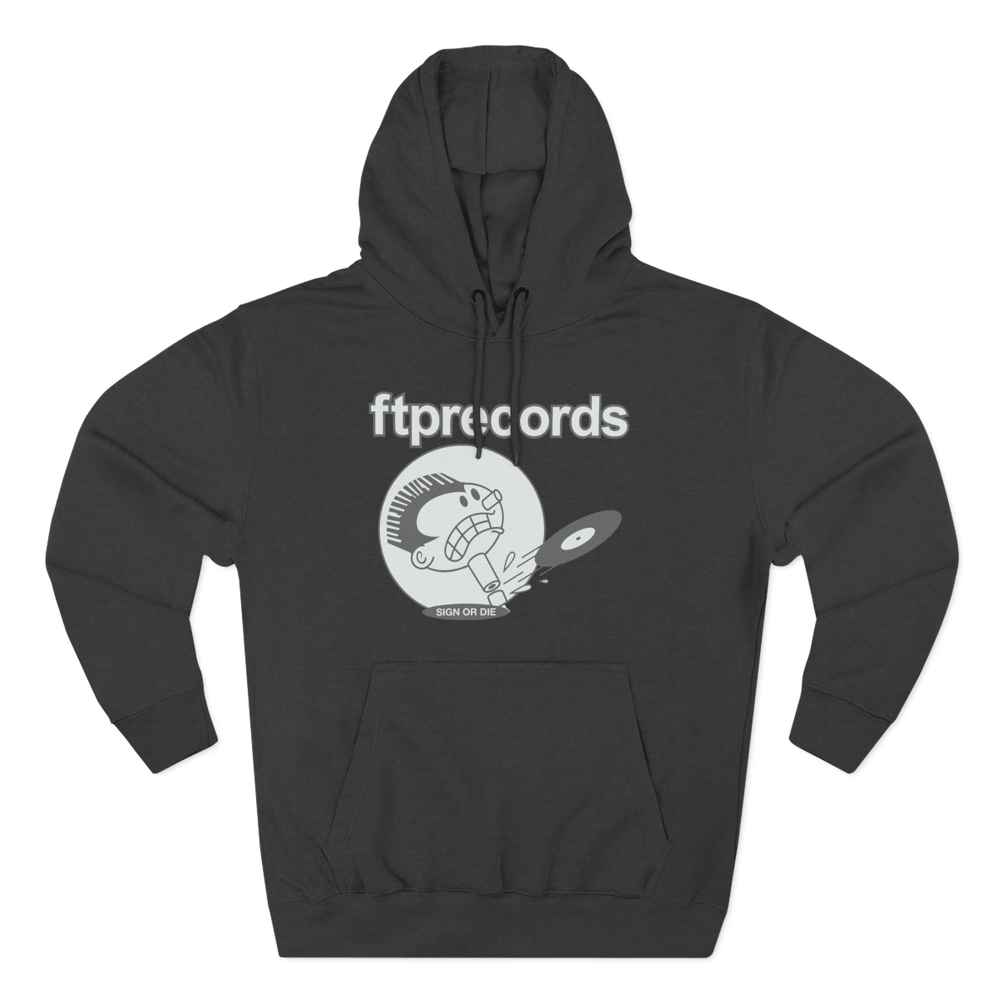 Adin Ross Ftprecords Three-Panel Fleece Hoodie