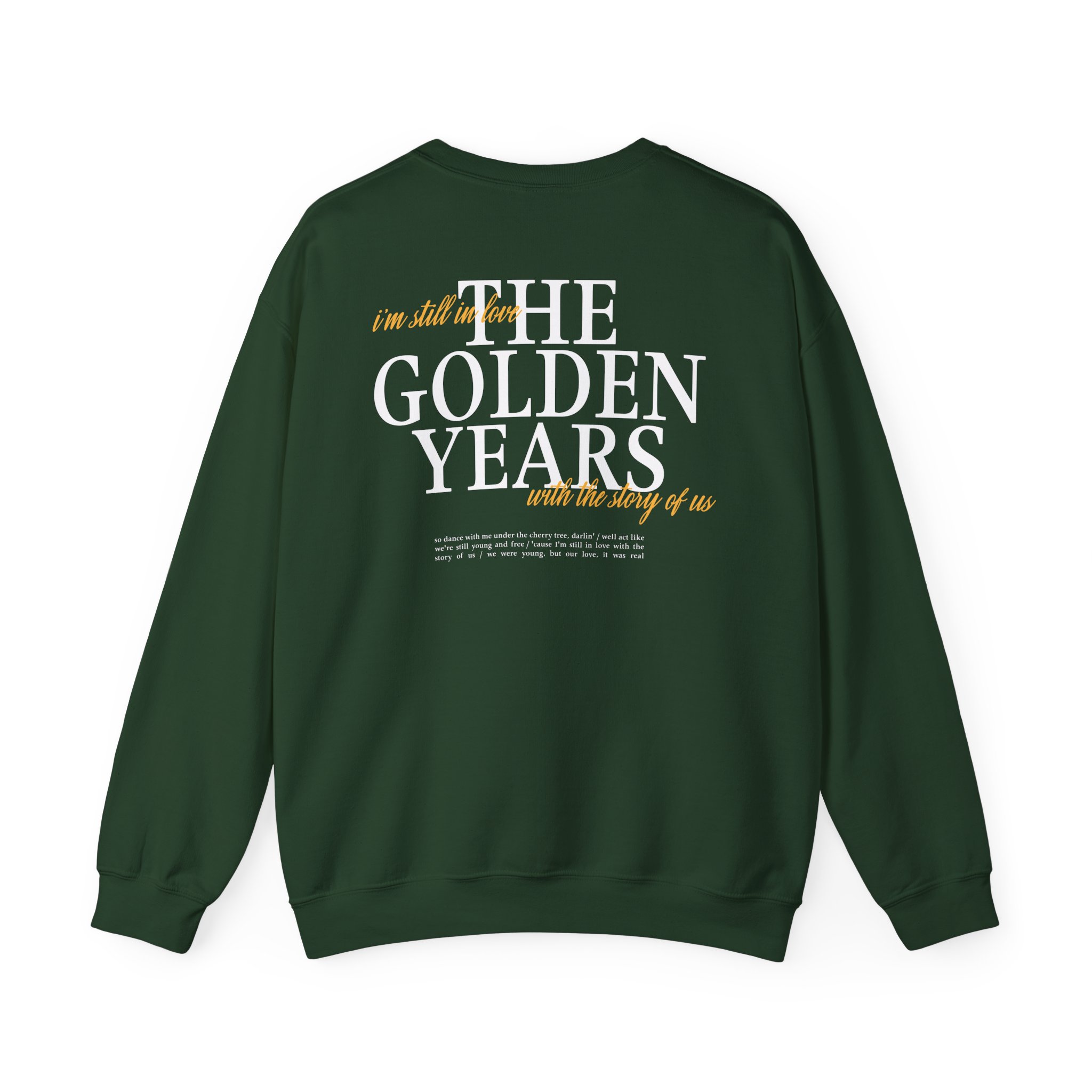 Joshua Bassett Lyric Unisex Heavy Blendâ„¢ Crewneck Sweatshirt