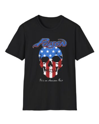 Poison American Band Unisex Softstyle T-Shirt