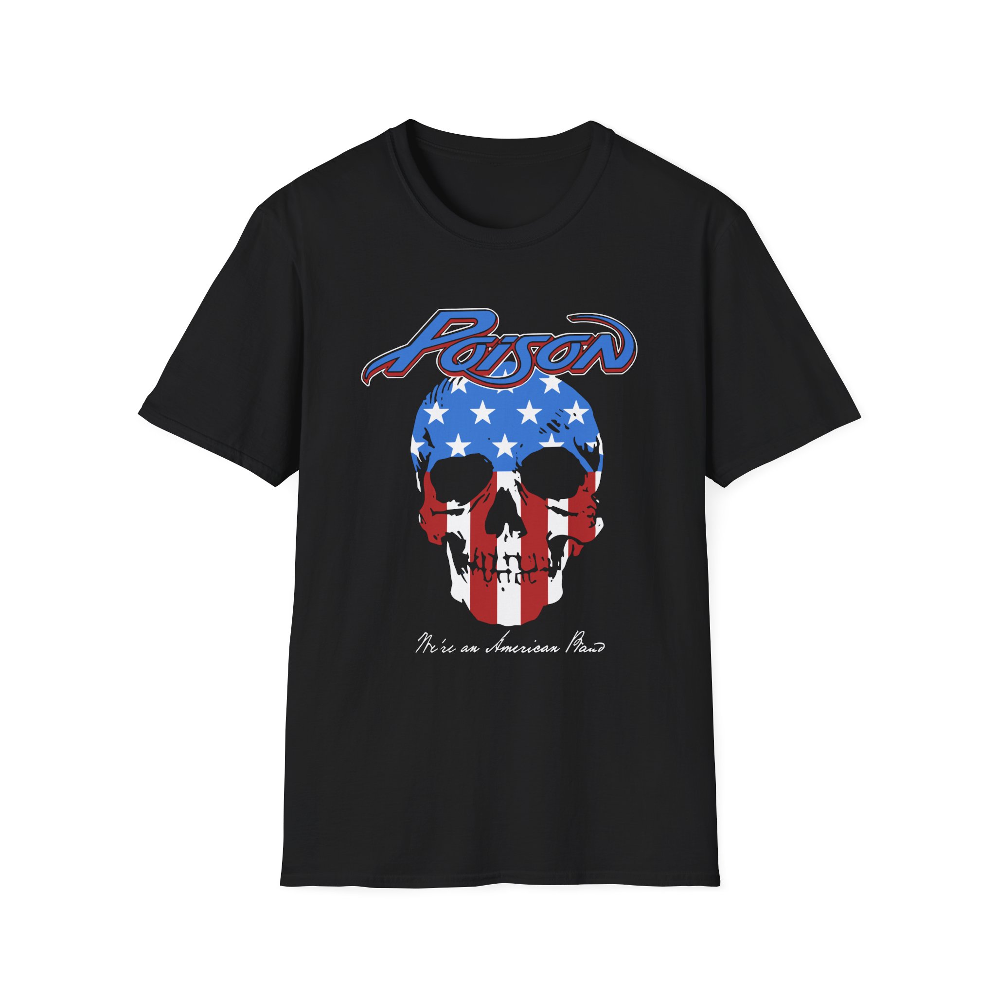 Poison American Band Unisex Softstyle T-Shirt
