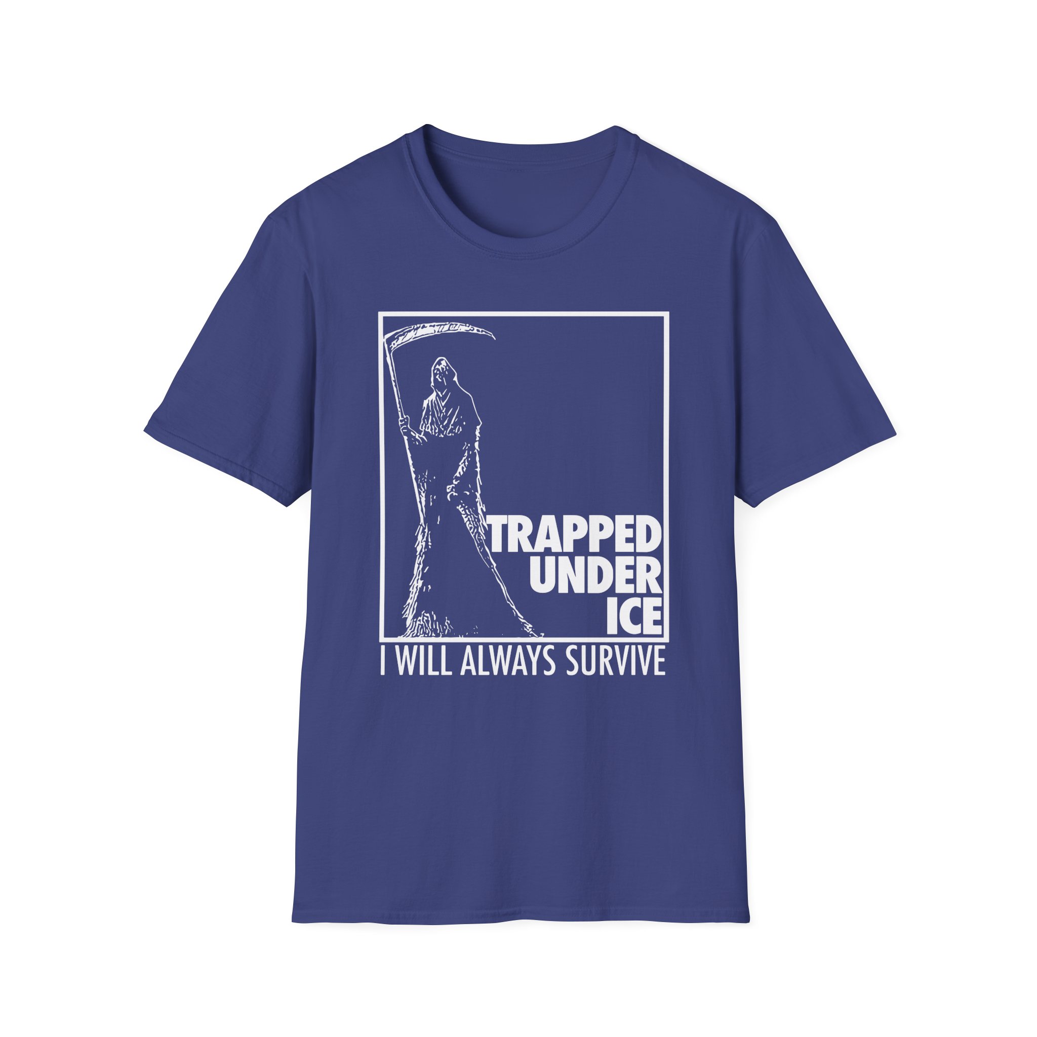 Trapped Under Ice Reaper Unisex Softstyle T-Shirt
