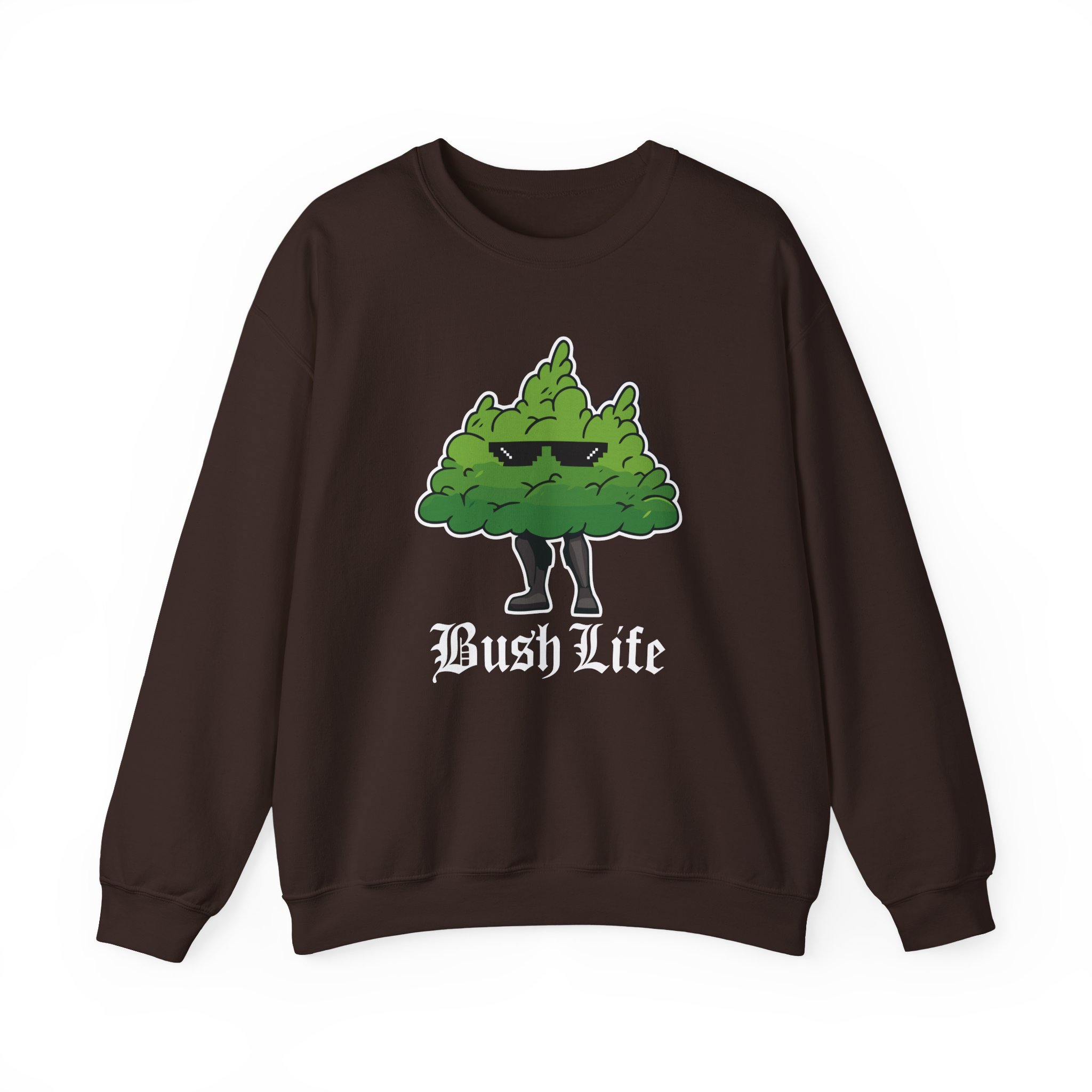 Morgz Bush Life Unisex Heavy Blendâ„¢ Crewneck Sweatshirt