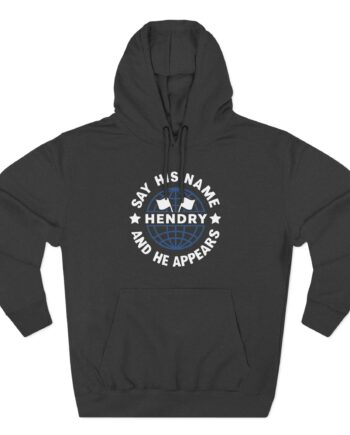 Joe Hendry Say His Name Three-Panel Fleece Hoodie