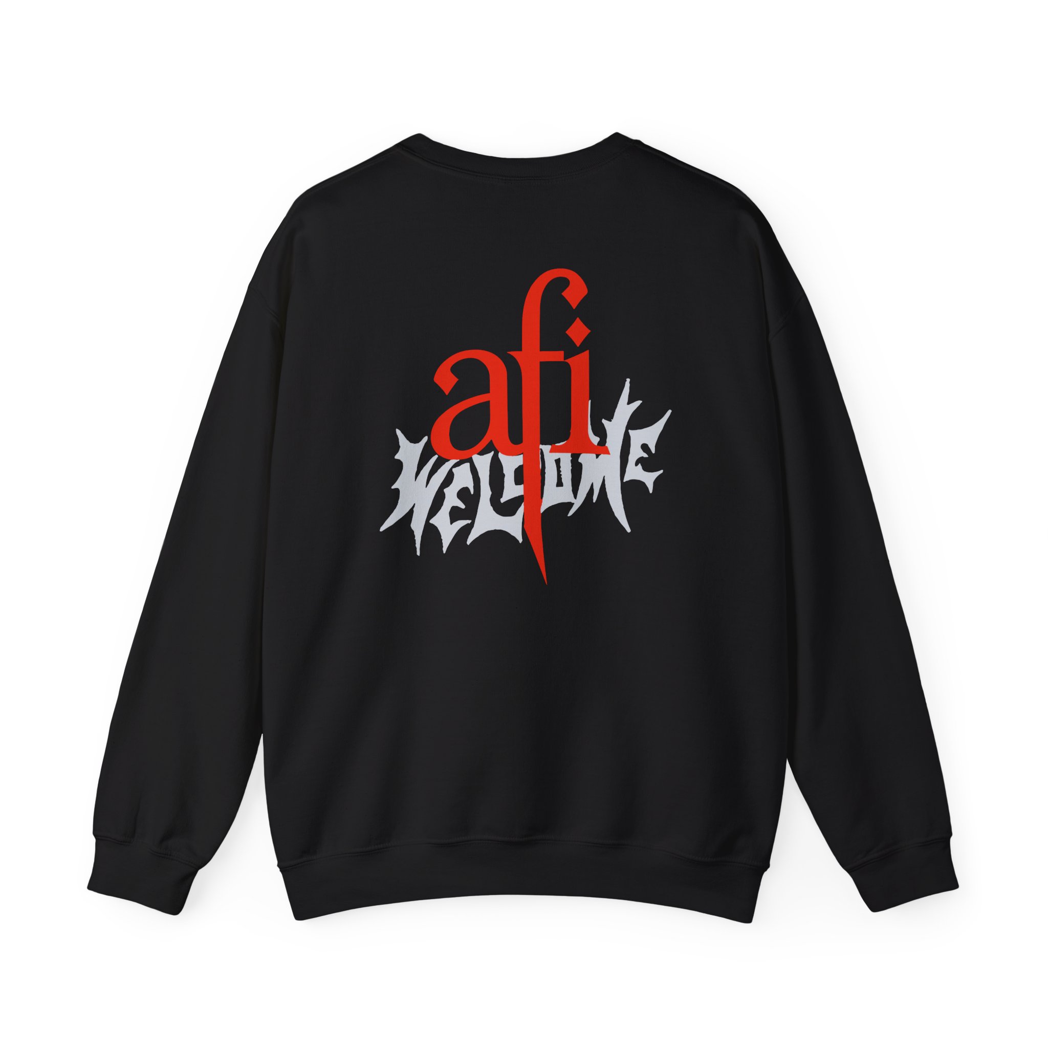 Afi X Welcome Nowhere Unisex Heavy Blendâ„¢ Crewneck Sweatshirt