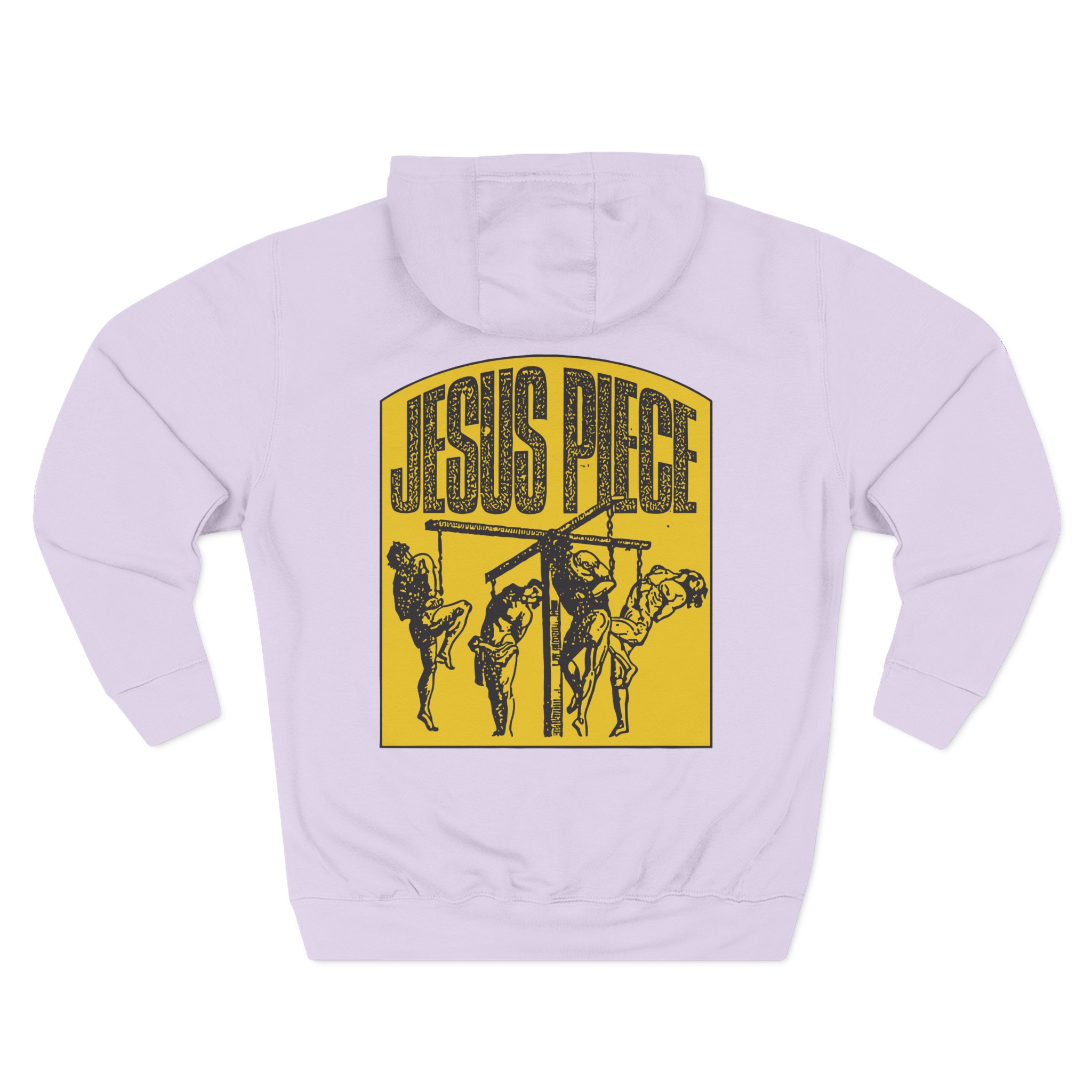 Jesus Piece Tortured Three-Panel Fleece Hoodie