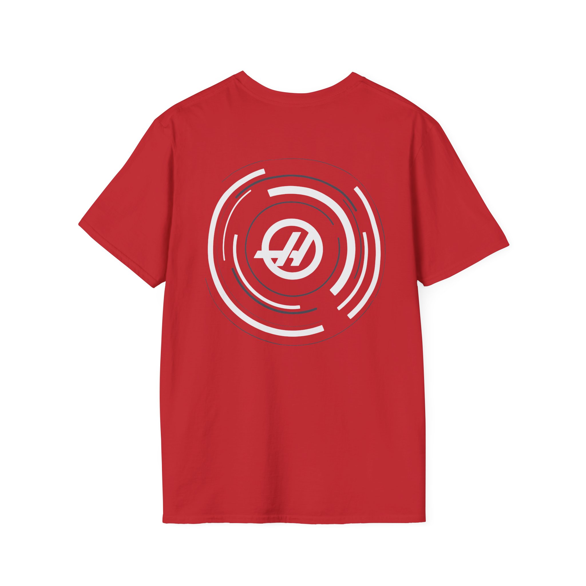 Haas F1 Dynamic Roundel Unisex Softstyle T-Shirt