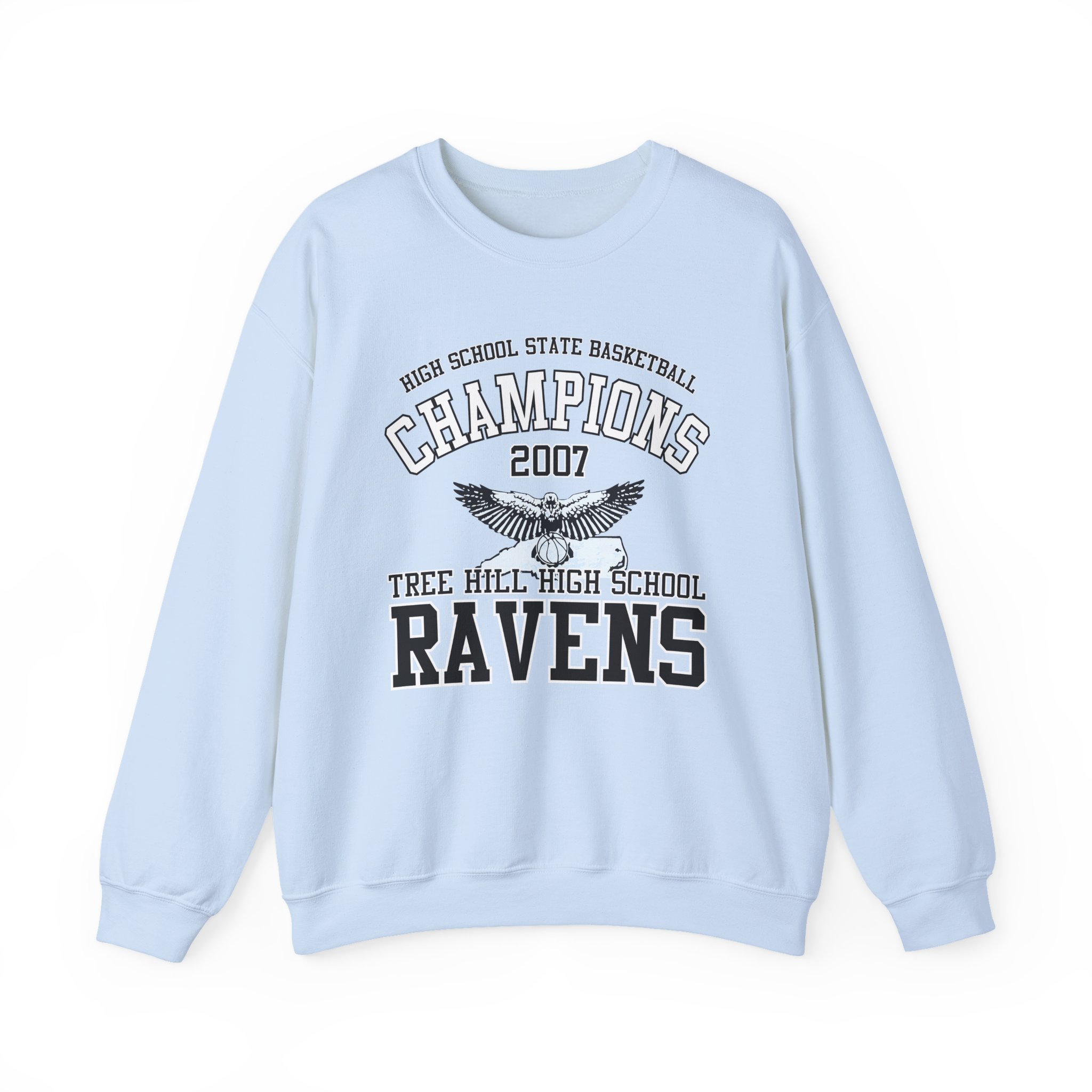 Tree Hill Ravens High School Champions One Tree Hill Unisex Heavy Blend Crewneck Sweatshirt