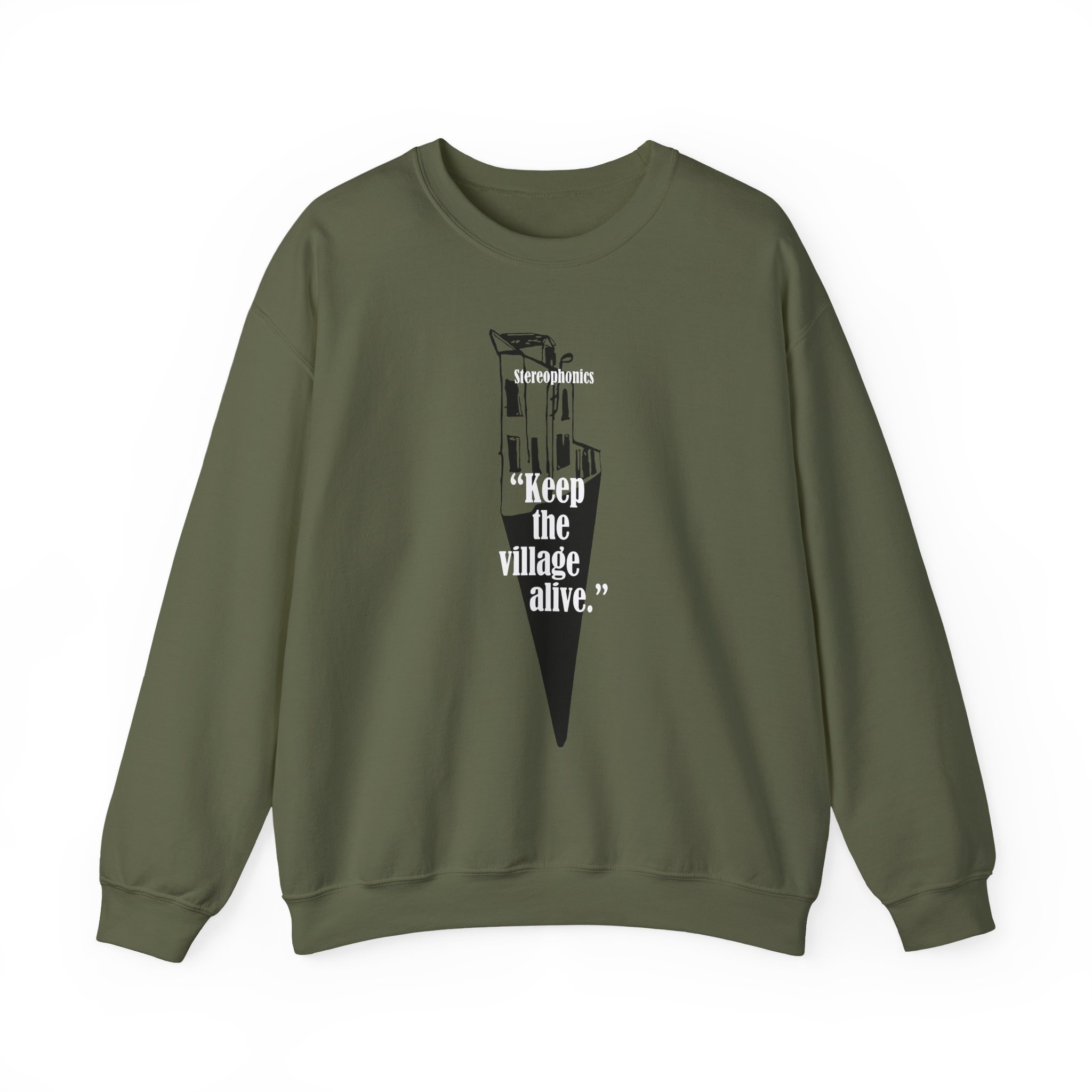 Stereophonics Keep the Village Alive Unisex Heavy Blendâ„¢ Crewneck Sweatshirt