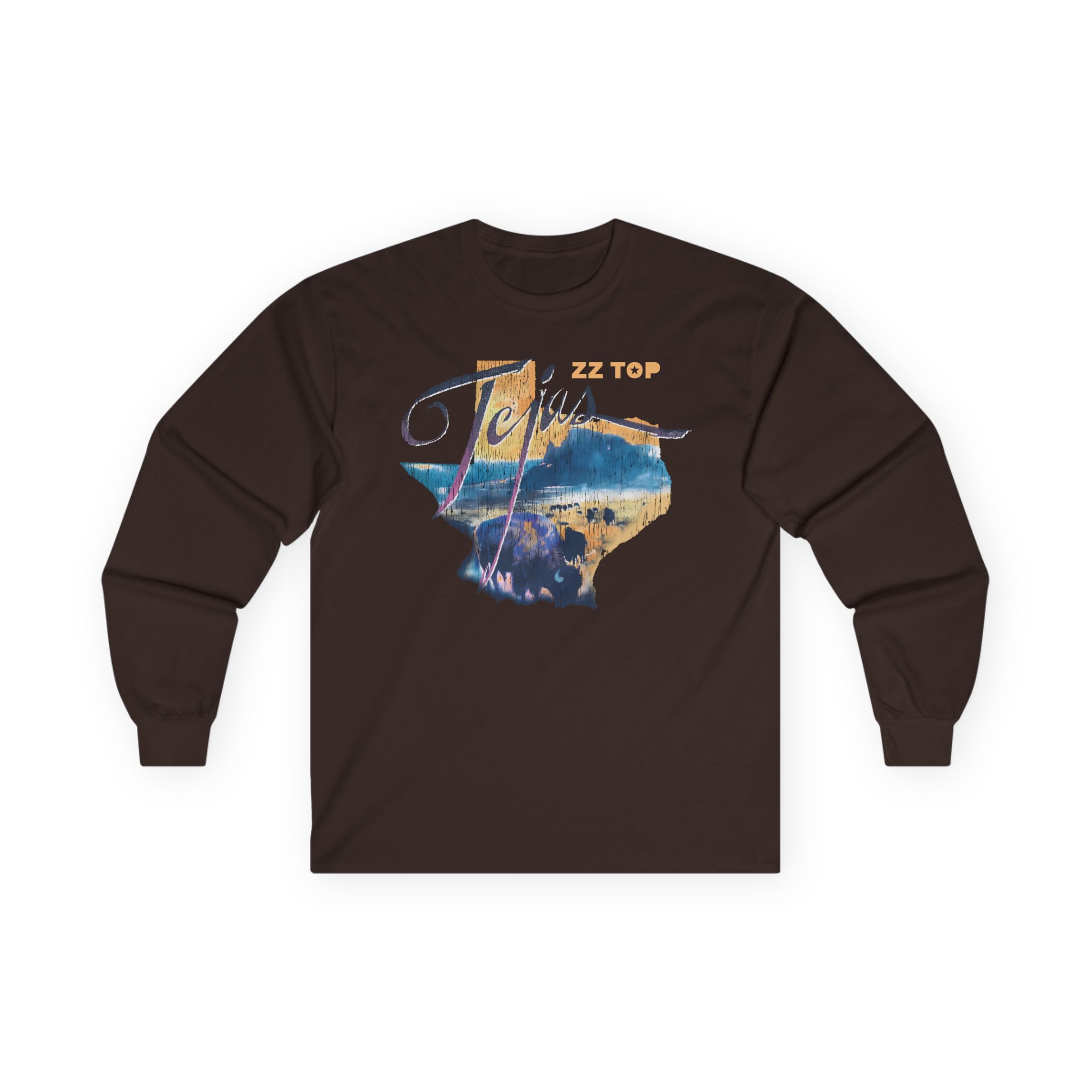 ZZ Top Tejas Unisex Ultra Cotton Long Sleeve Tee