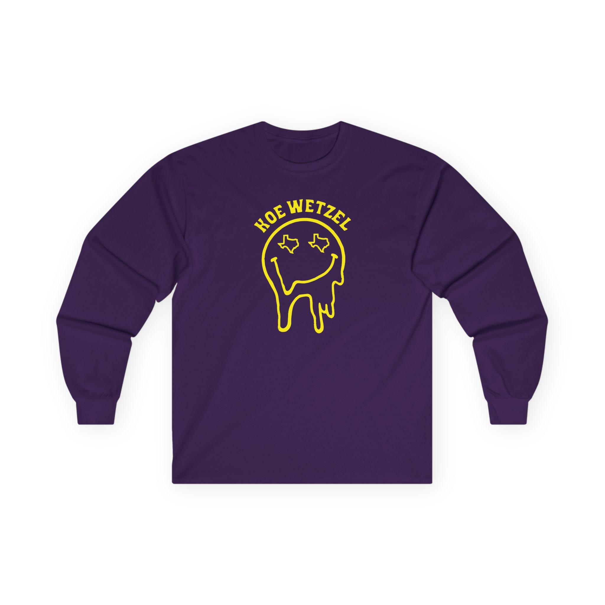 Koe Wetzel Drippy Smiley Unisex Ultra Cotton Long Sleeve Tee