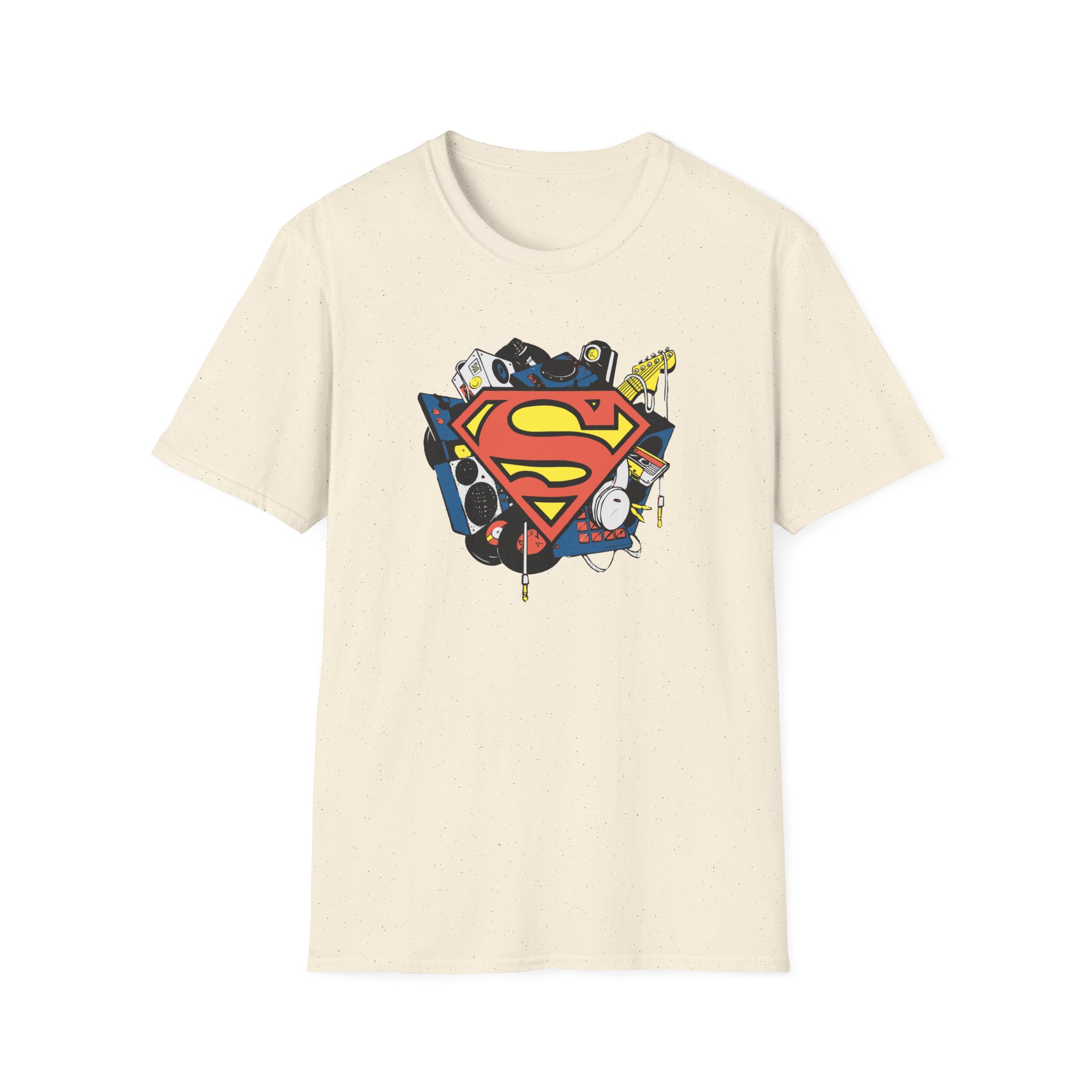 Kaskade X Superman Musician Unisex Softstyle T-Shirt
