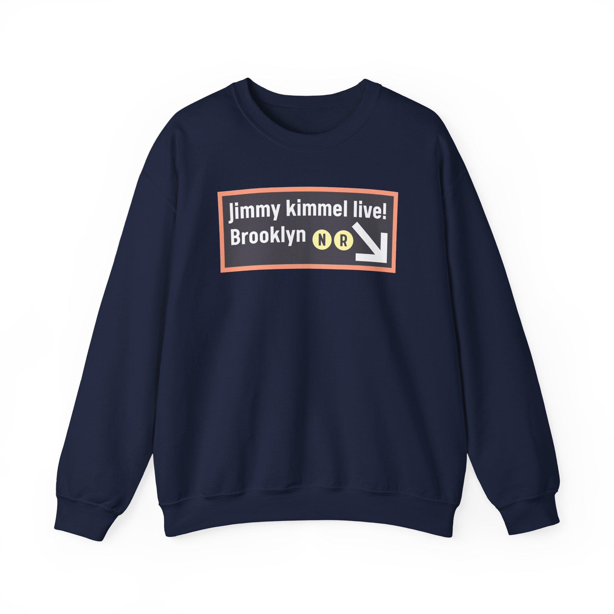 Jimmy Kimmel Live! Subway Unisex Heavy Blendâ„¢ Crewneck Sweatshirt