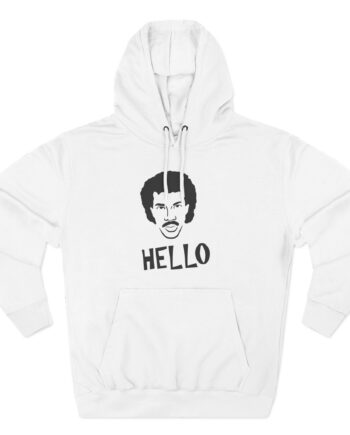 Lionel Richie Hello Three-Panel Fleece Hoodie