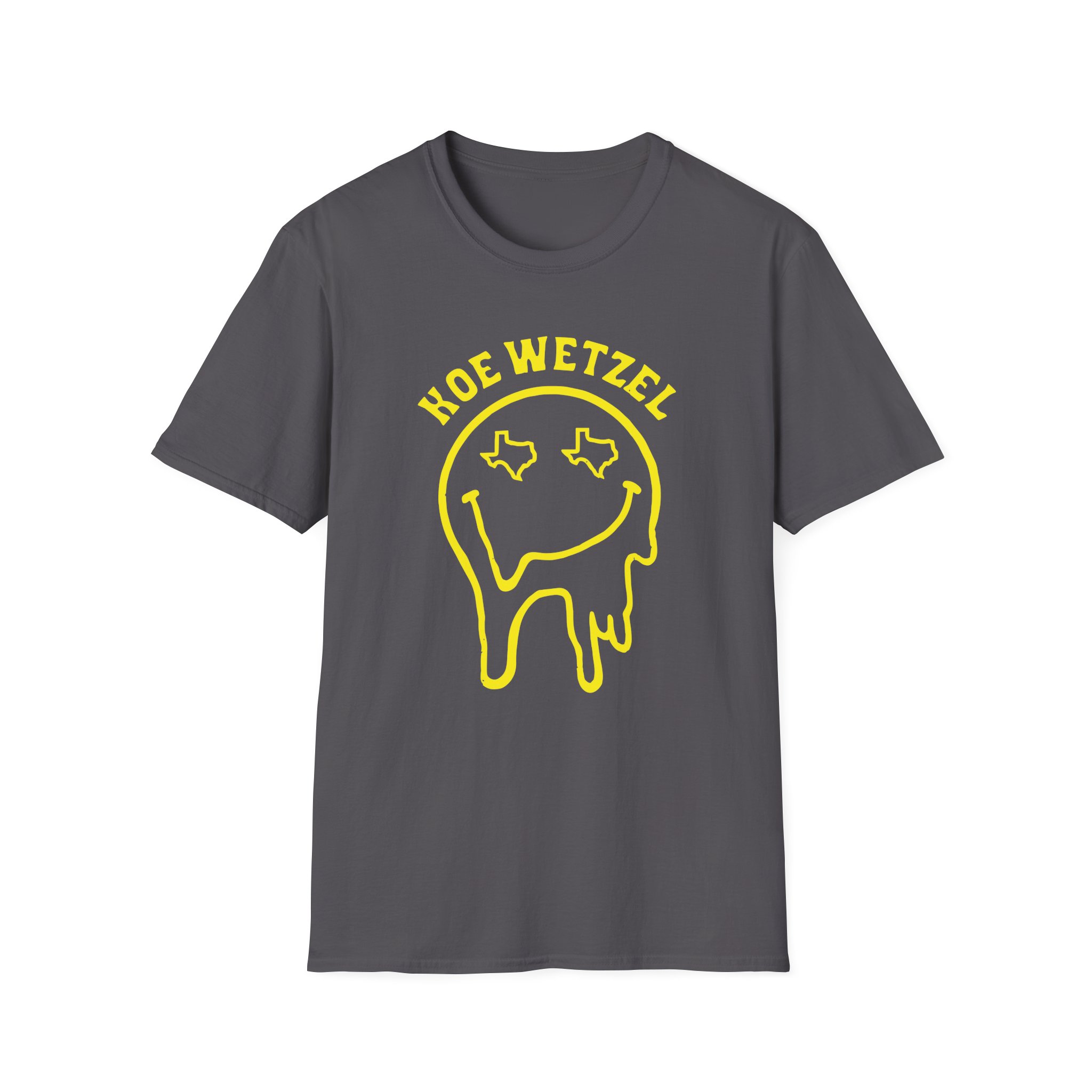 Koe Wetzel Drippy Smiley Unisex Softstyle T-Shirt