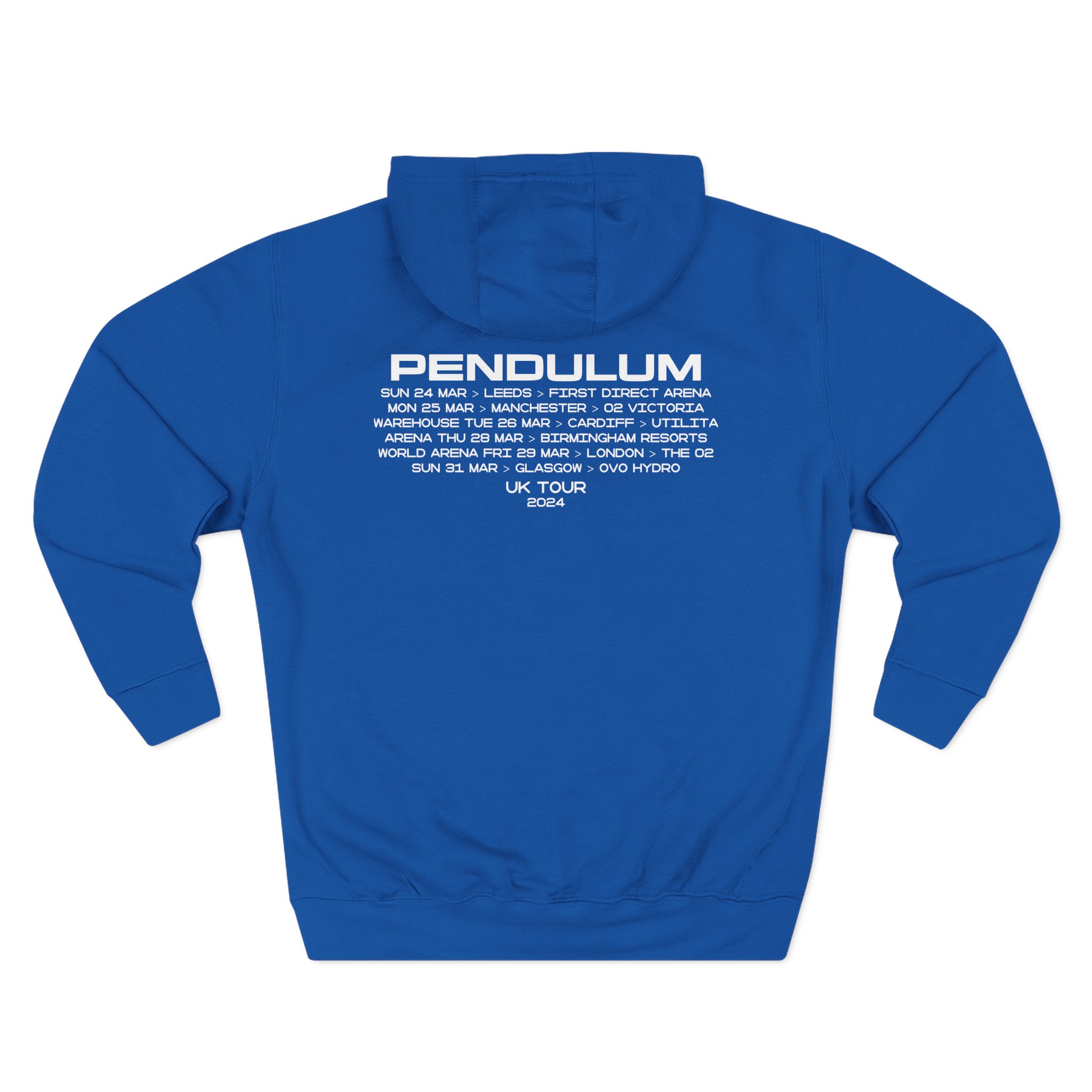 Pendulum Uk Tour Maze Three-Panel Fleece Hoodie