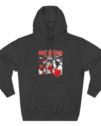 Within Destruction Animetal Three-Panel Fleece Hoodie