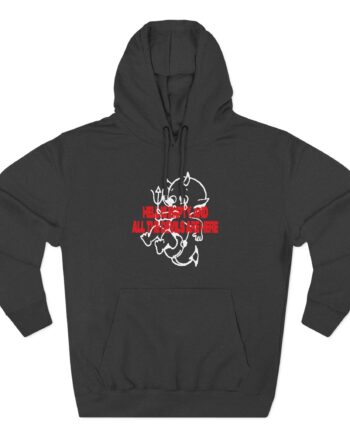 Slowthai Hell is Empty and All the Devils Are Here Three-Panel Fleece Hoodie