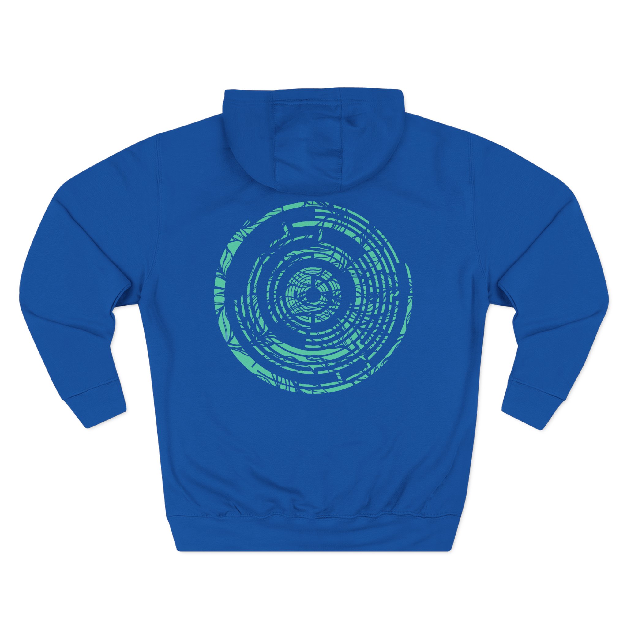 Pendulum Green Maze Three-Panel Fleece Hoodie