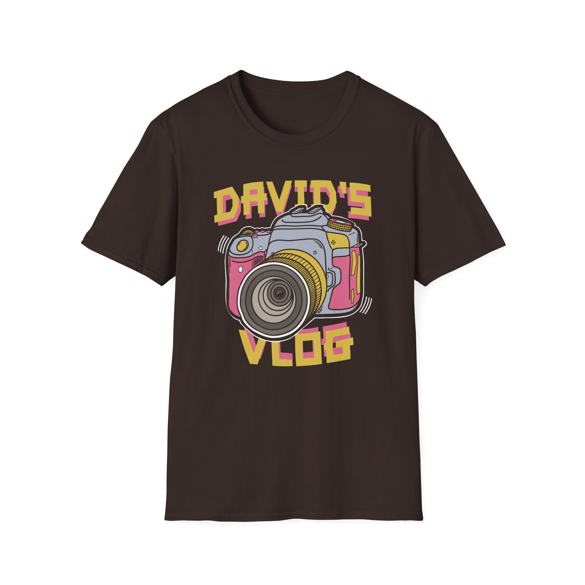 David Dobrik David's Vlog Unisex Softstyle T-Shirt